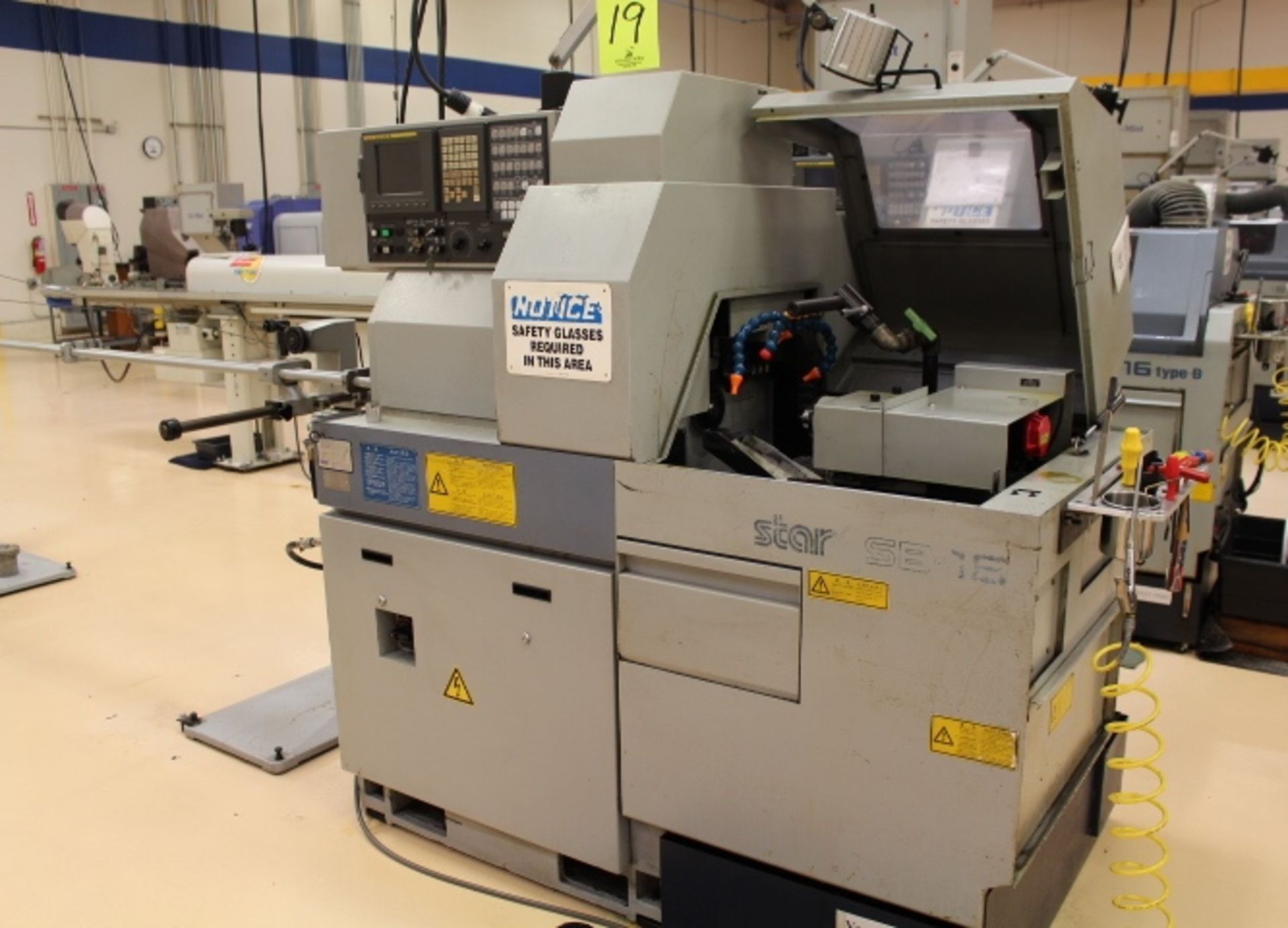 STAR SB-16 CNC 5-AXIS SWISS TYPE CNC LATHE, FANUC SERIES 18i-TB CONTROL, 4-SPINDLE ATTACHMENT, - Image 2 of 15
