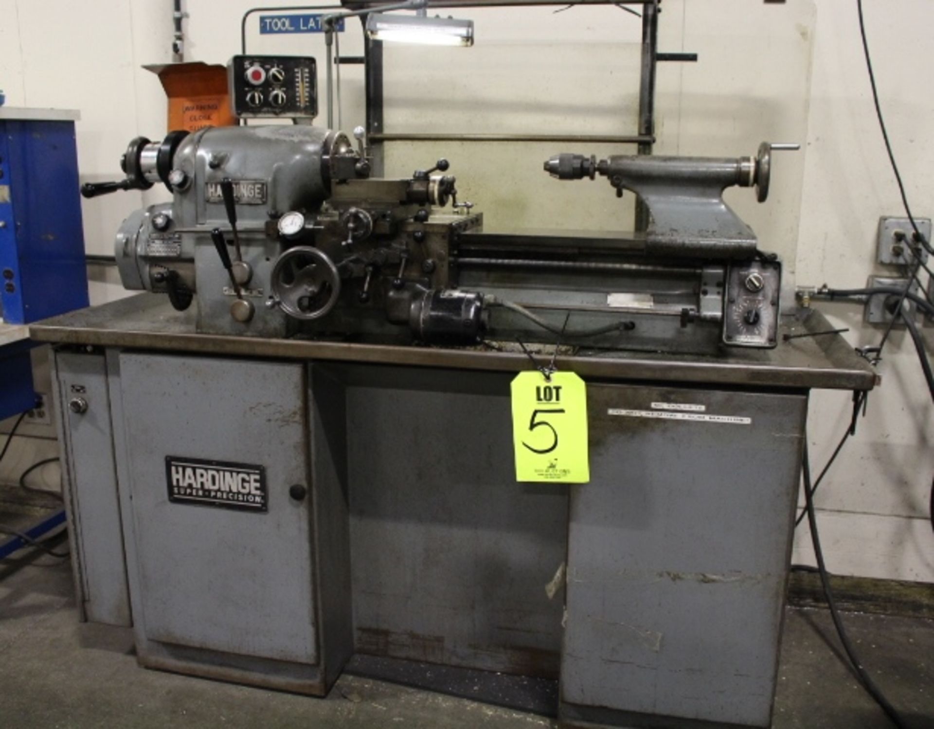 HARDINGE MODEL HLV-H SUPER PRECISION LATHE