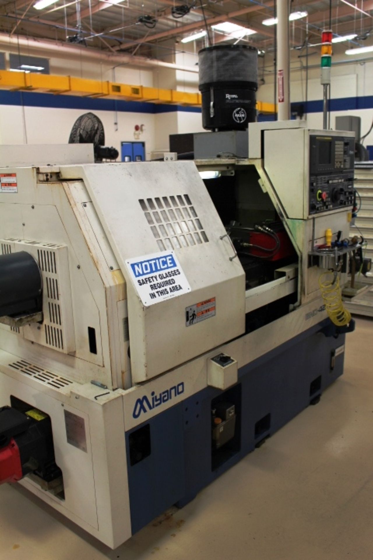 MIYANO BND-42T5 CNC TURNING CENTER, FANUC SERIES 21i-TB CONTROL, 5,000 RPM MAX SPINDLE SPEED, 12MM- - Image 3 of 21