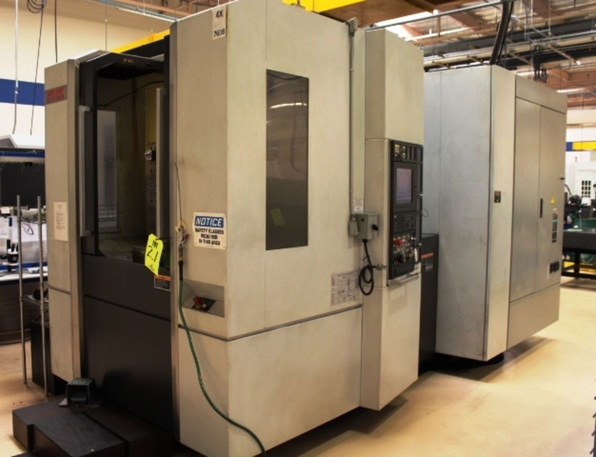 2006 MORI SEIKI NH5000 DCG HORIZONTAL MACHINING CENTER, MSX-70 III CNC CONTROL, FULL 4TH AXIS, XYZ - Image 6 of 54