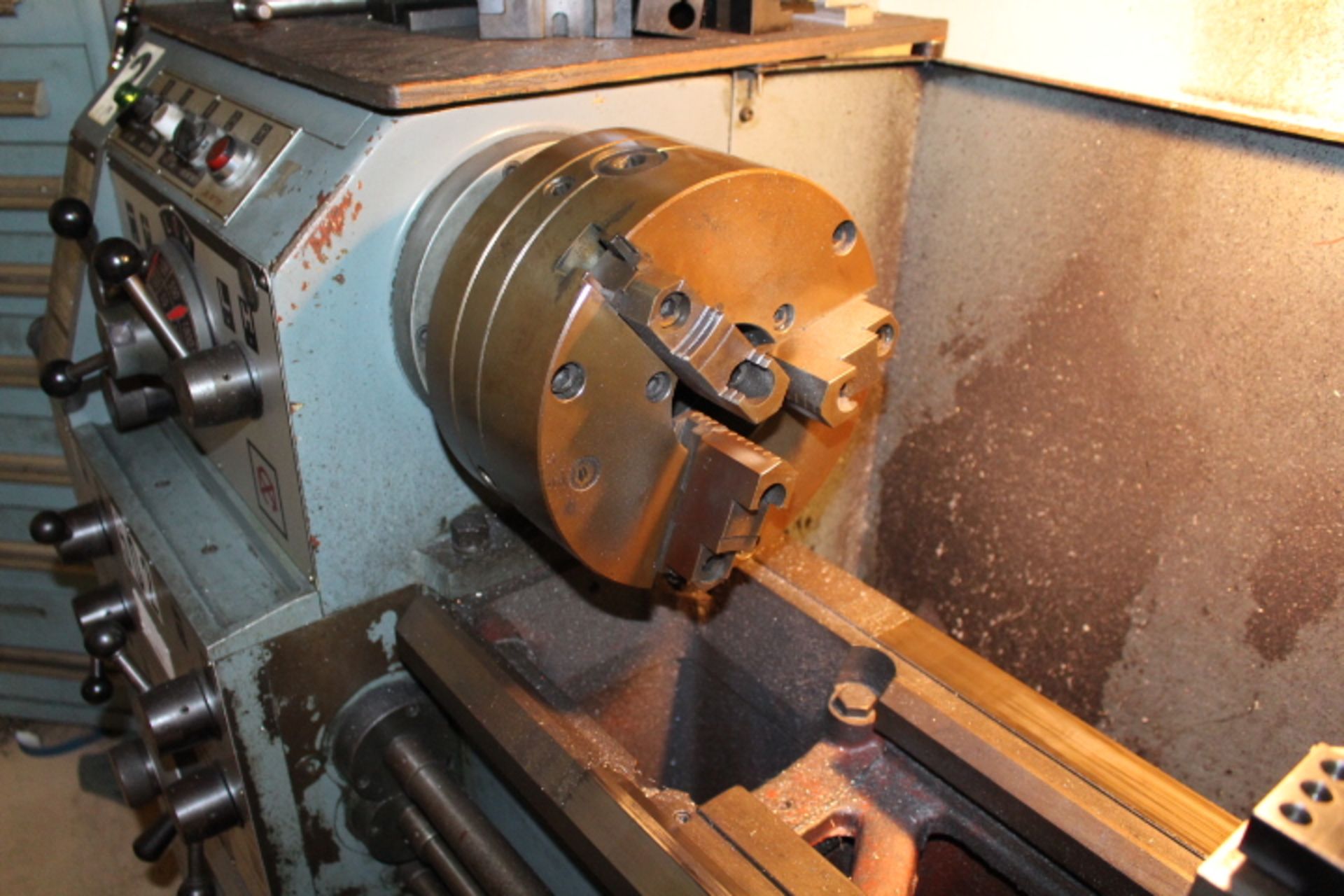 GWANG JU NAM SEON ENGINE LATHE, MODEL ACRA TURN, 16"X40" CC, ACU-RITE X-Y DIGITAL READ OUT, - Image 7 of 7