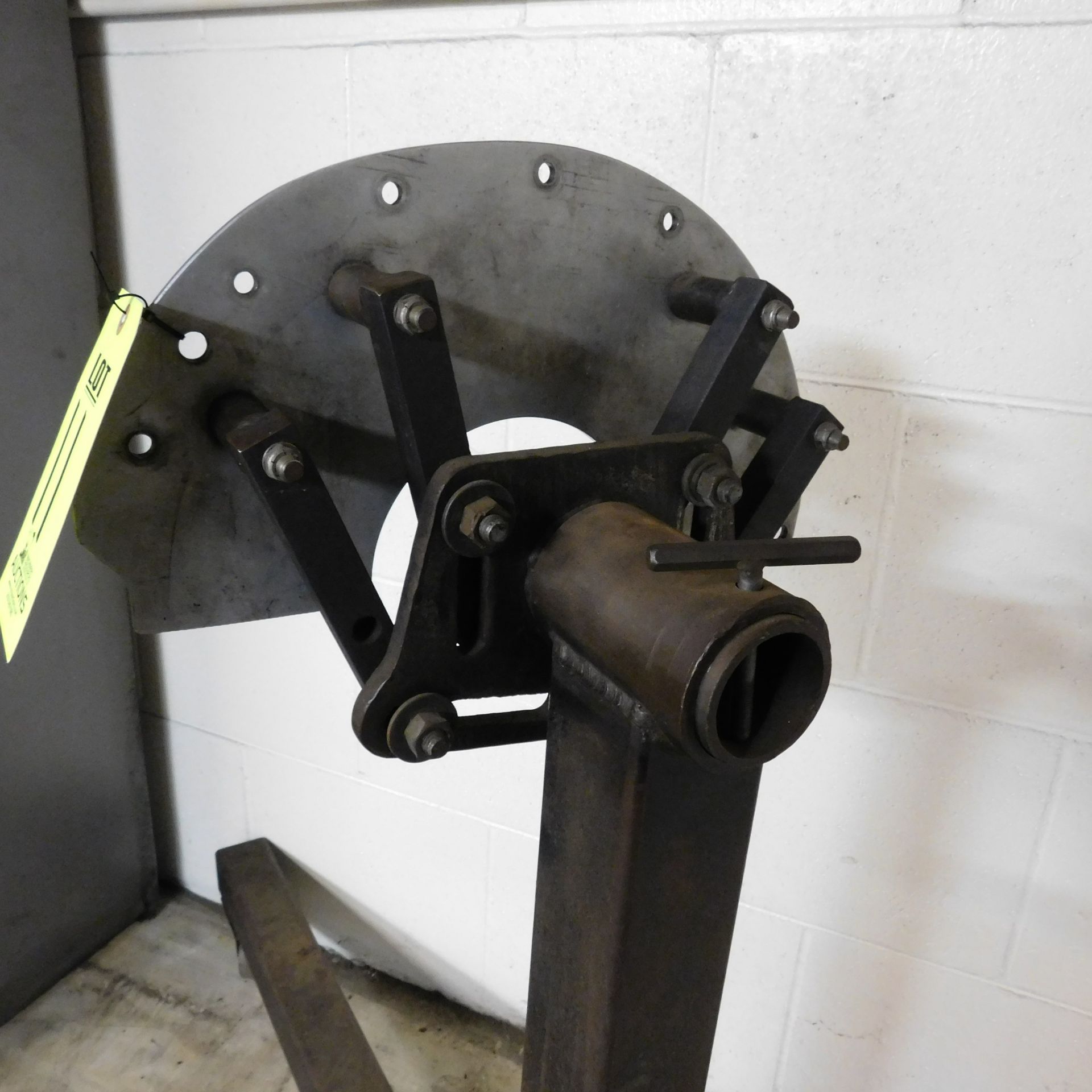 ENGINE STAND, STEEL CASTERS - Image 2 of 3