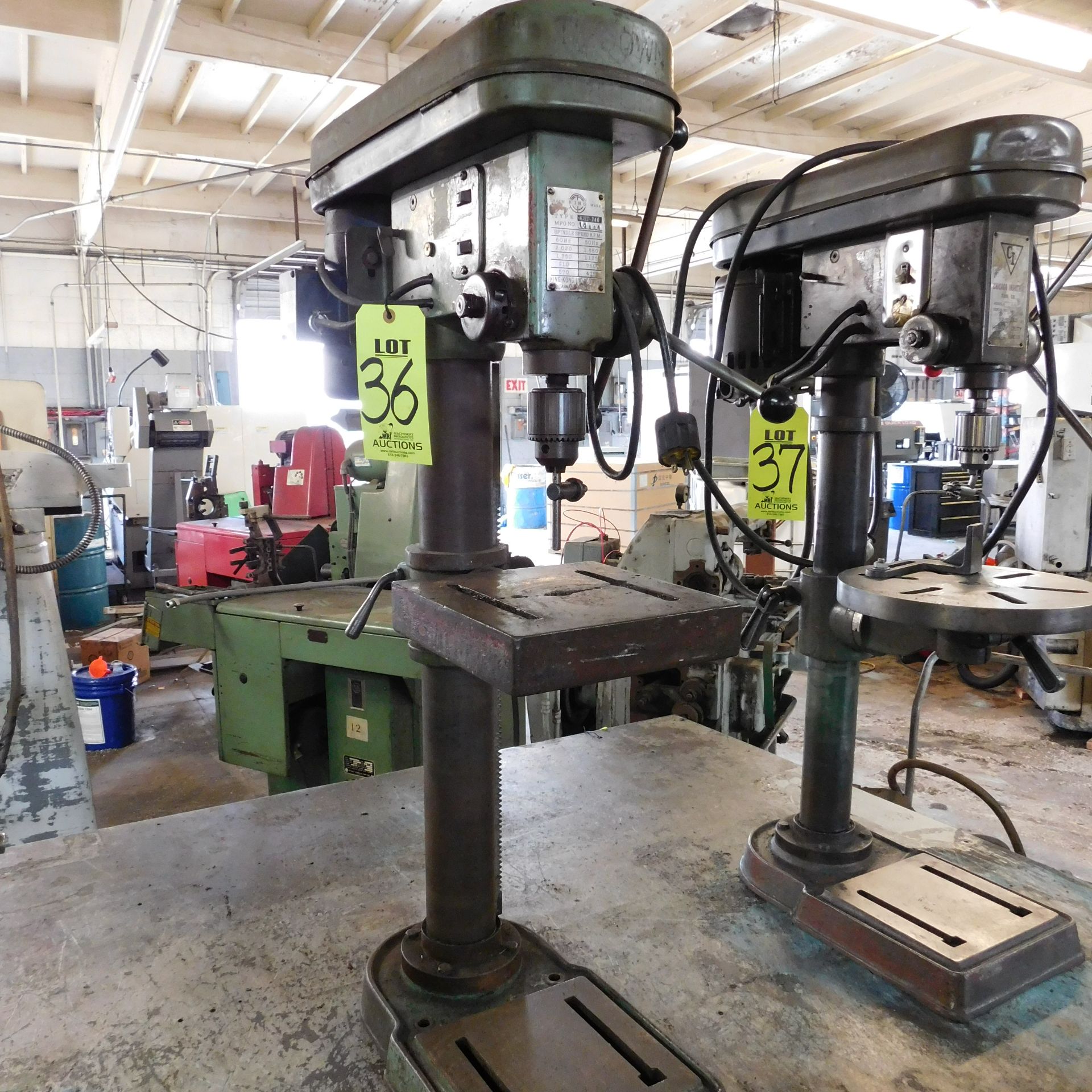 KING MODEL KSD-340 DRILL PRESS