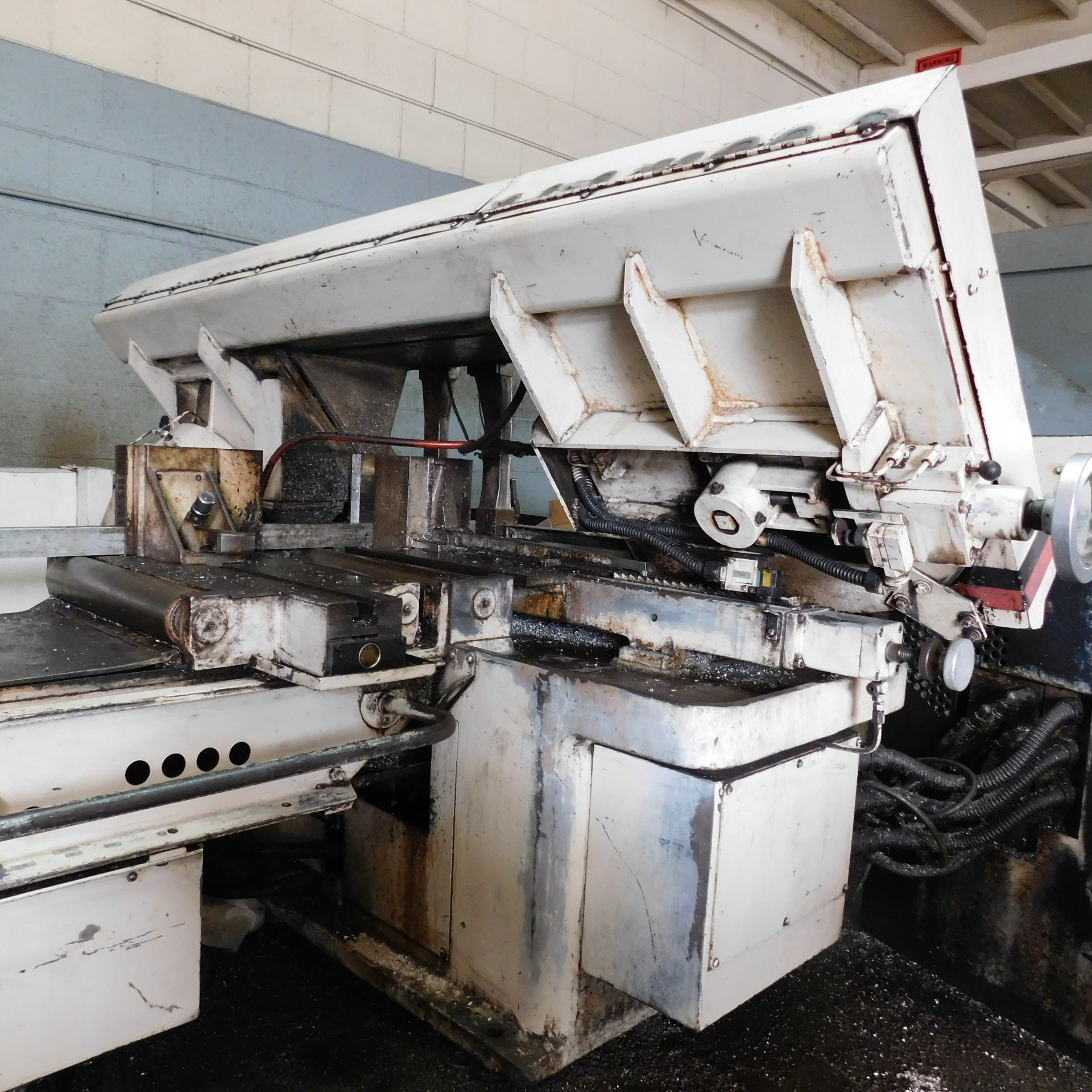 MARVEL SERIES 15A CNC HORIZONTAL BANDSAW, CAPACITY: 20" X 16", MARVEL PLC CNC CONTROL, 10' SHUTTLE - Image 5 of 12