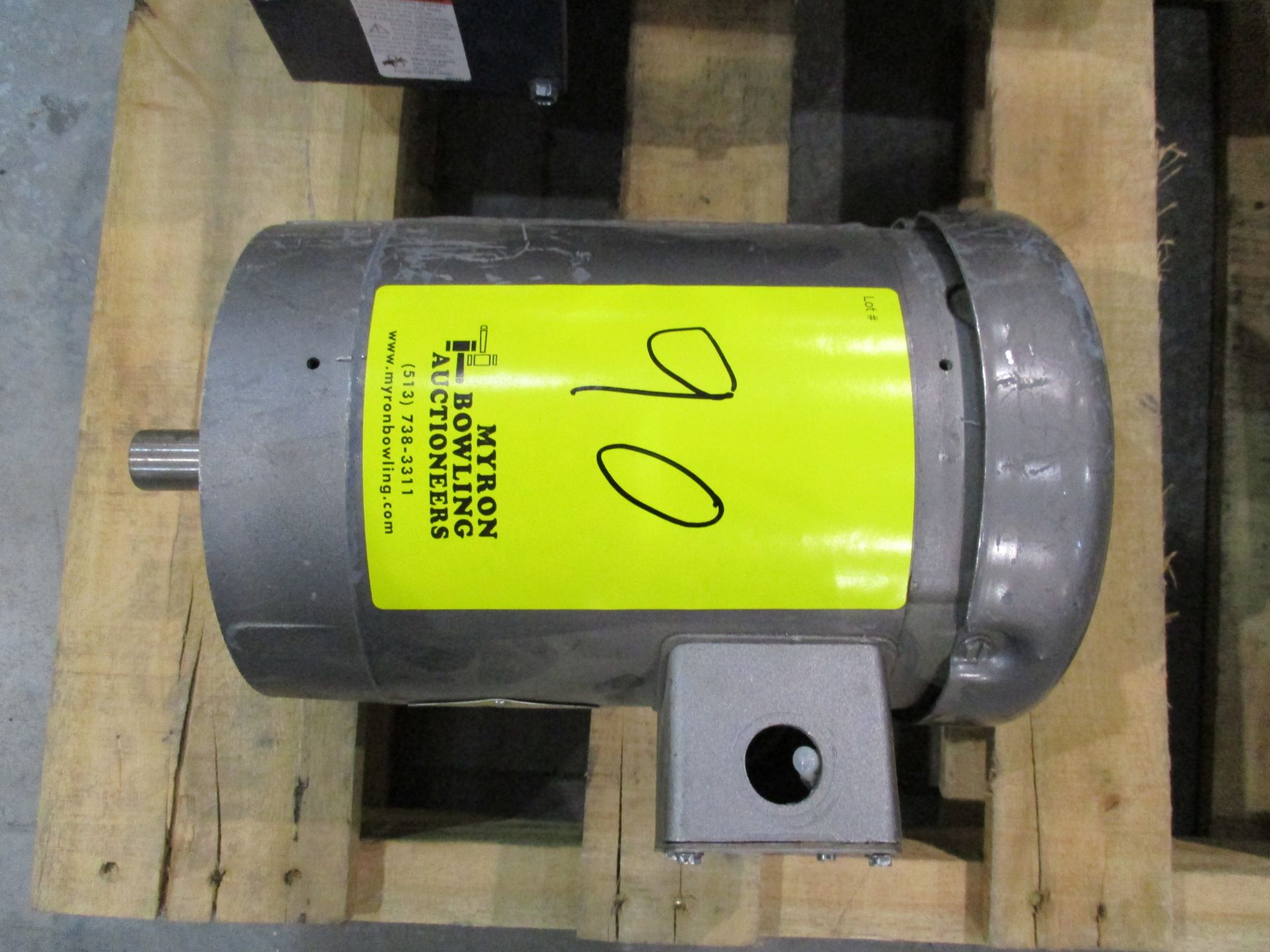 BALDOR 1.5-HP ELECTRIC MOTOR, 208-460 VOLT, 3-PHASE