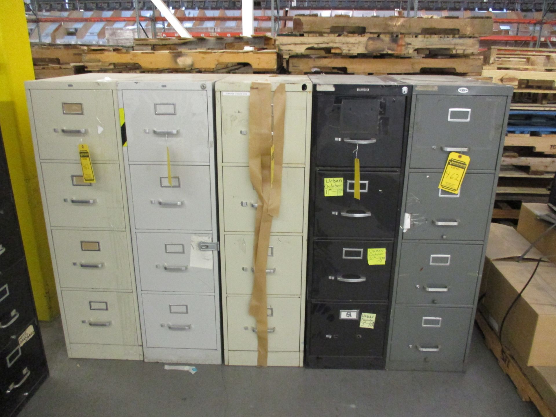 (5) FILE CABINETS