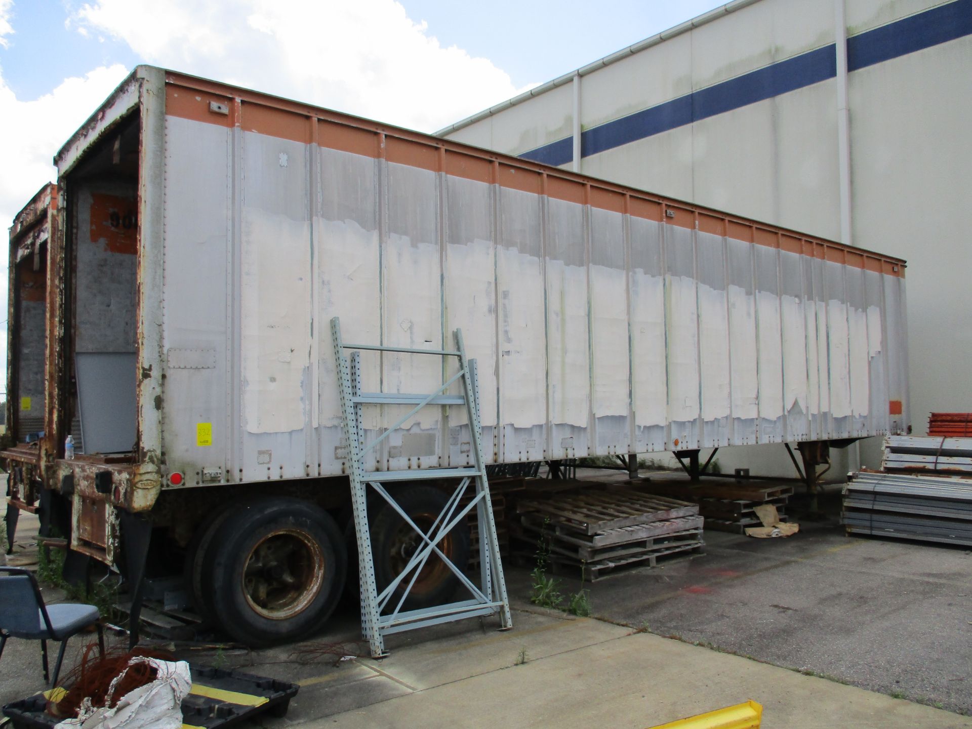 40' ETRICKH SEMI TRAILER, S/N 63430 & CONTENTS