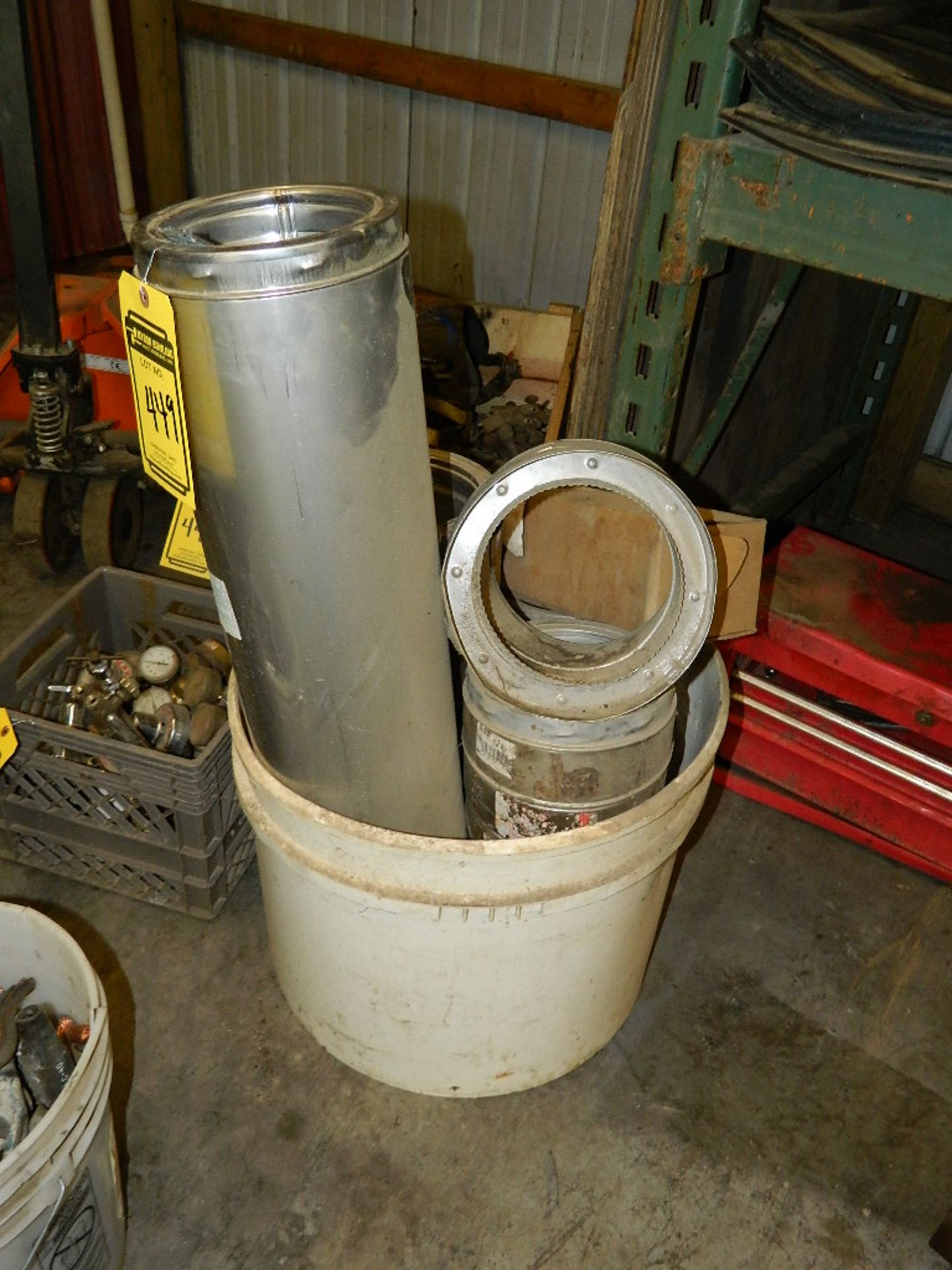 LOT OF DOUBLE WALL STOVE PIPE