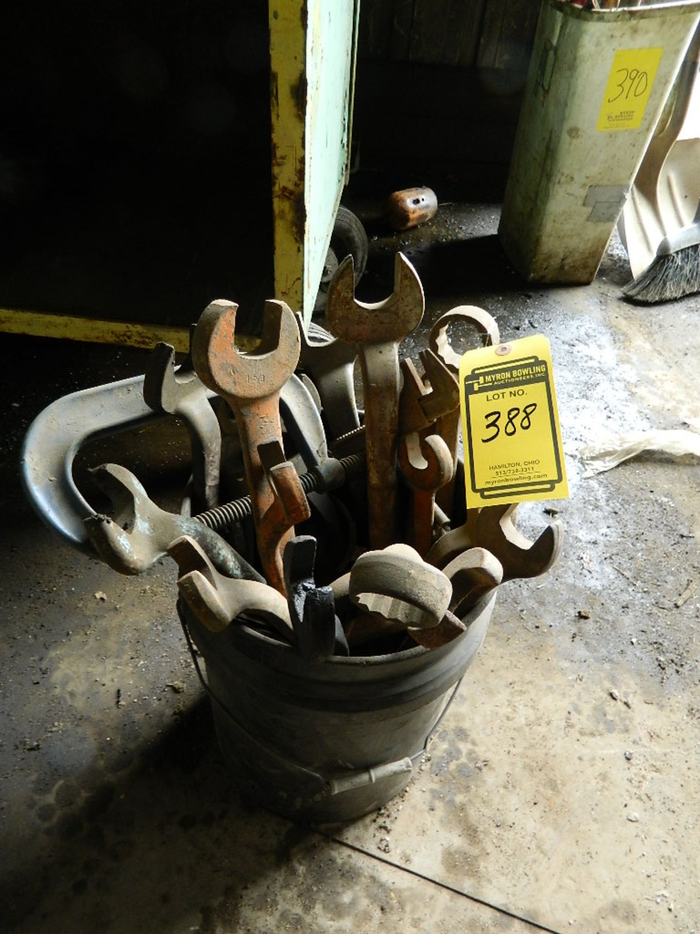 BUCKET OF WRENCHES