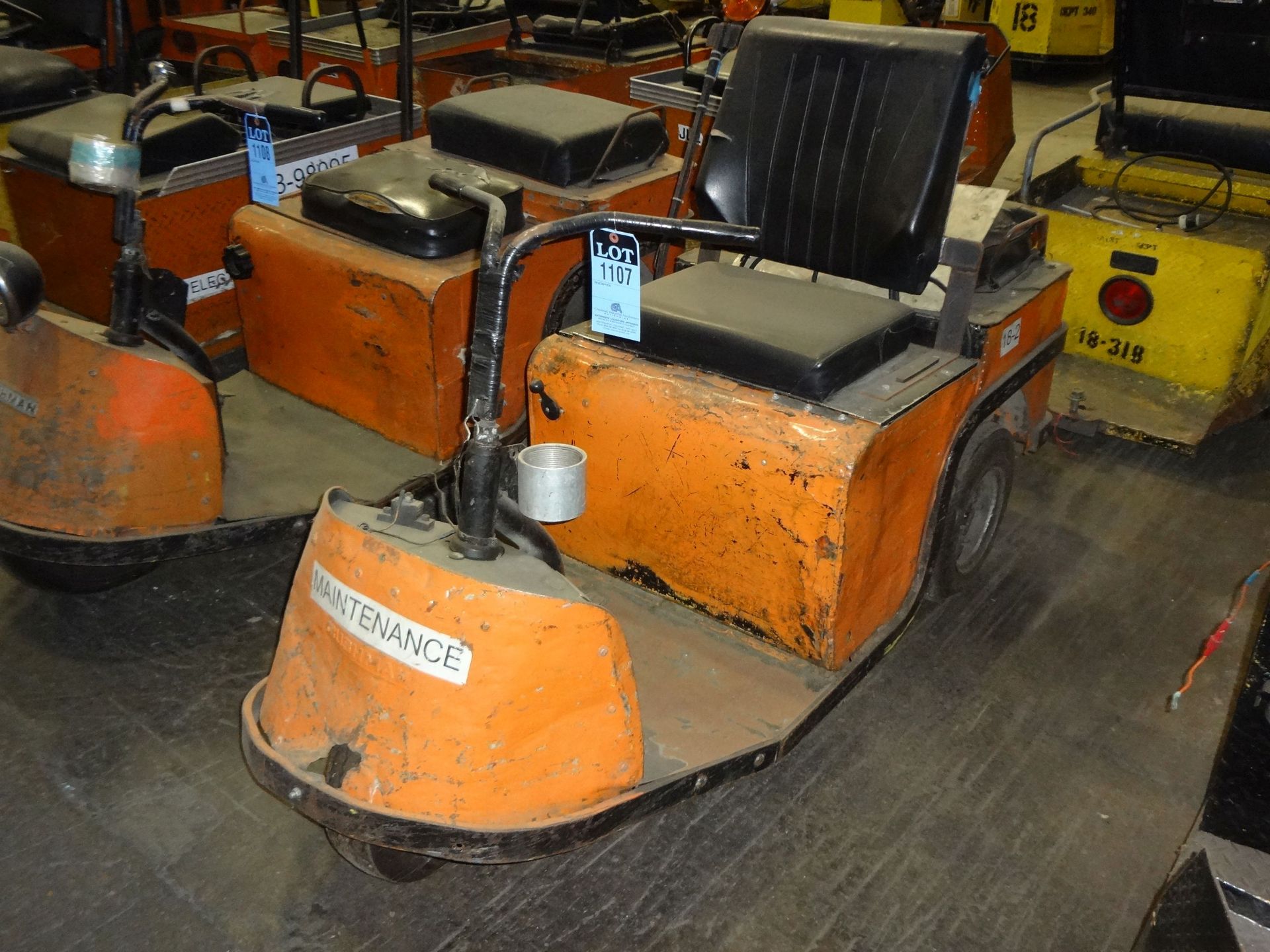 CUSHMAN 3-WHEEL ELECTRIC MAINTENANCE CART