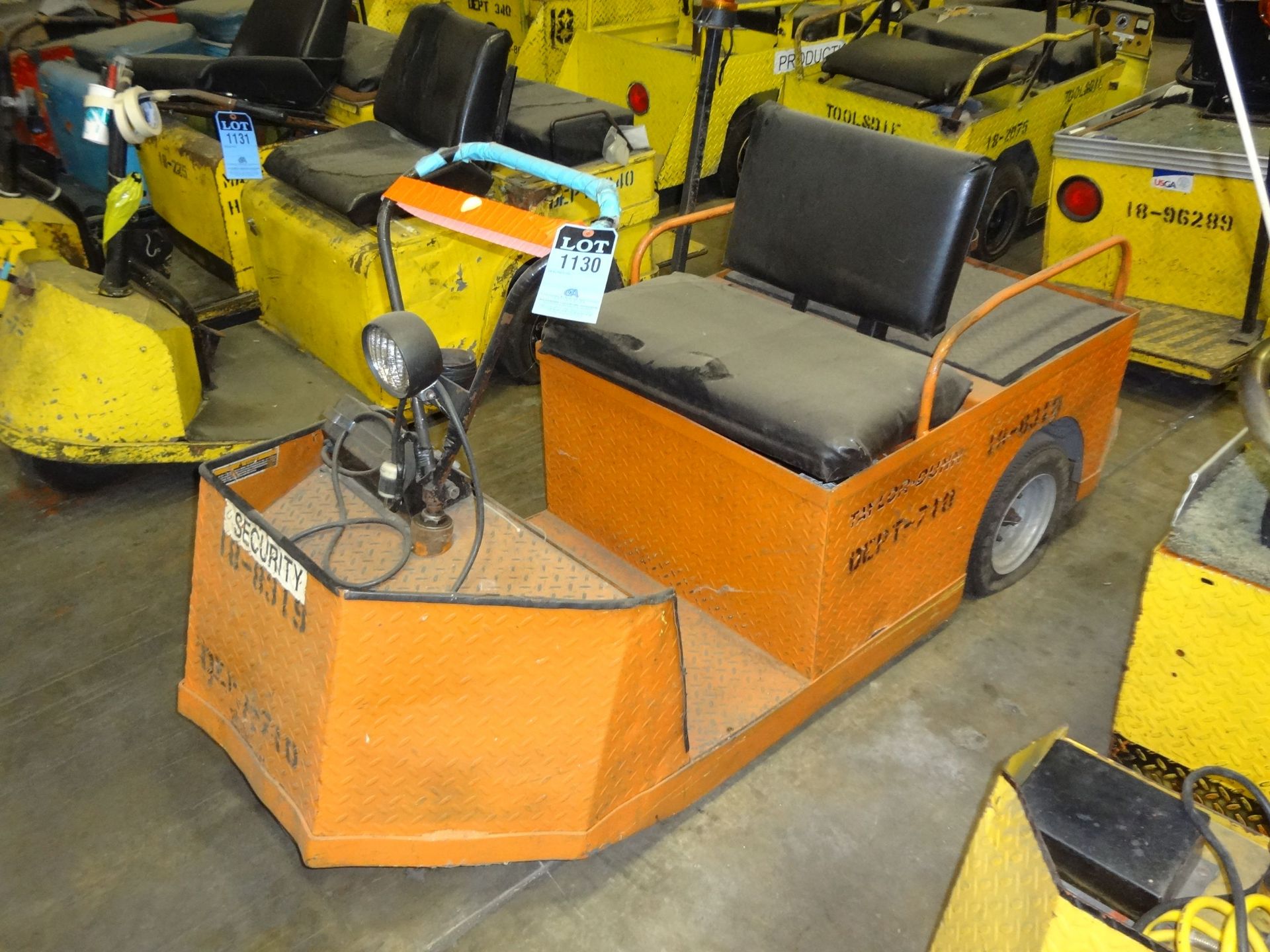 CUSHMAN 3-WHEEL ELECTRIC MAINTENANCE CART