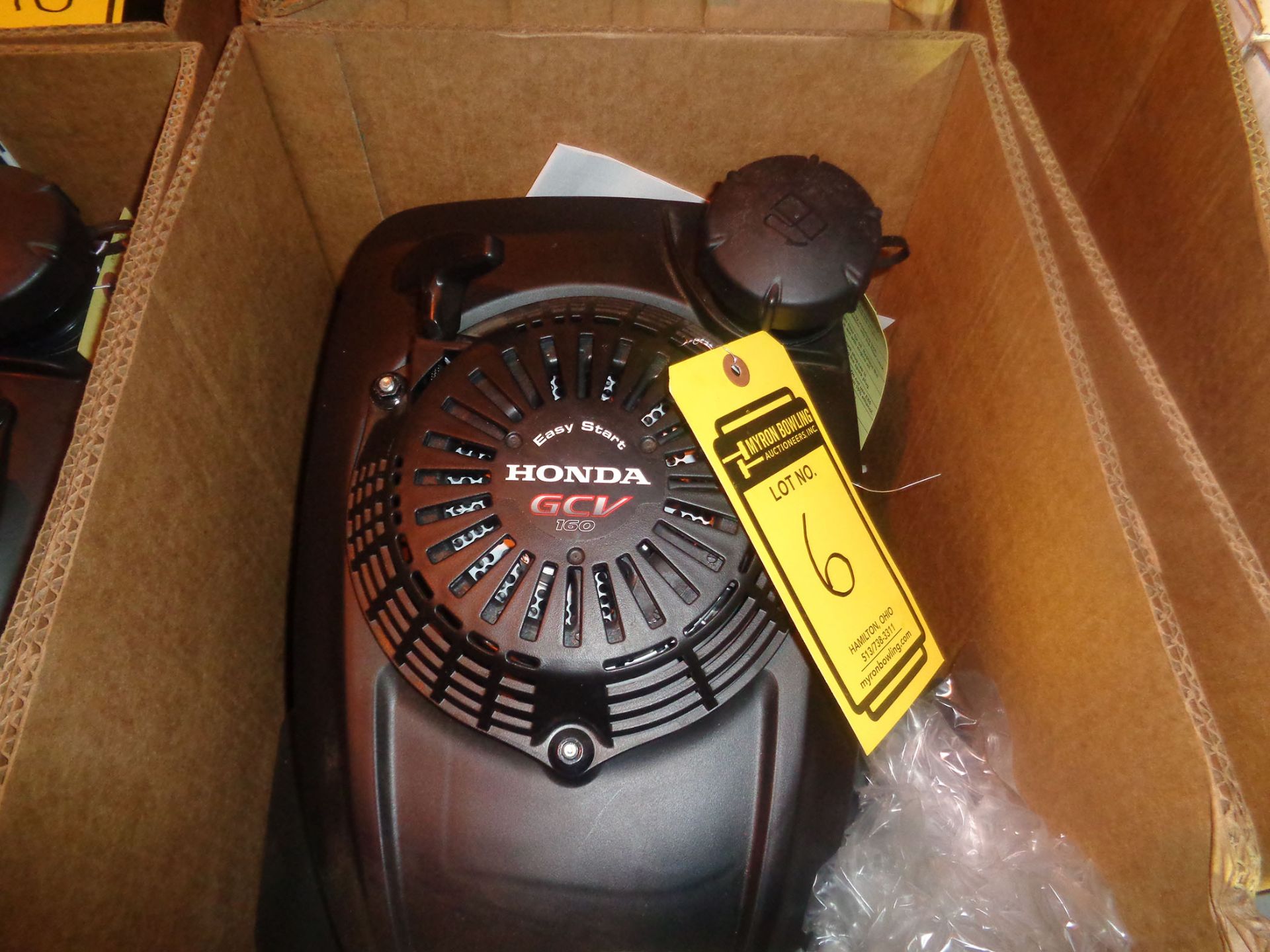 HONDA GCV 160CC 4.4 HP GASOLINE 4-STROKE ENGINE - NIB