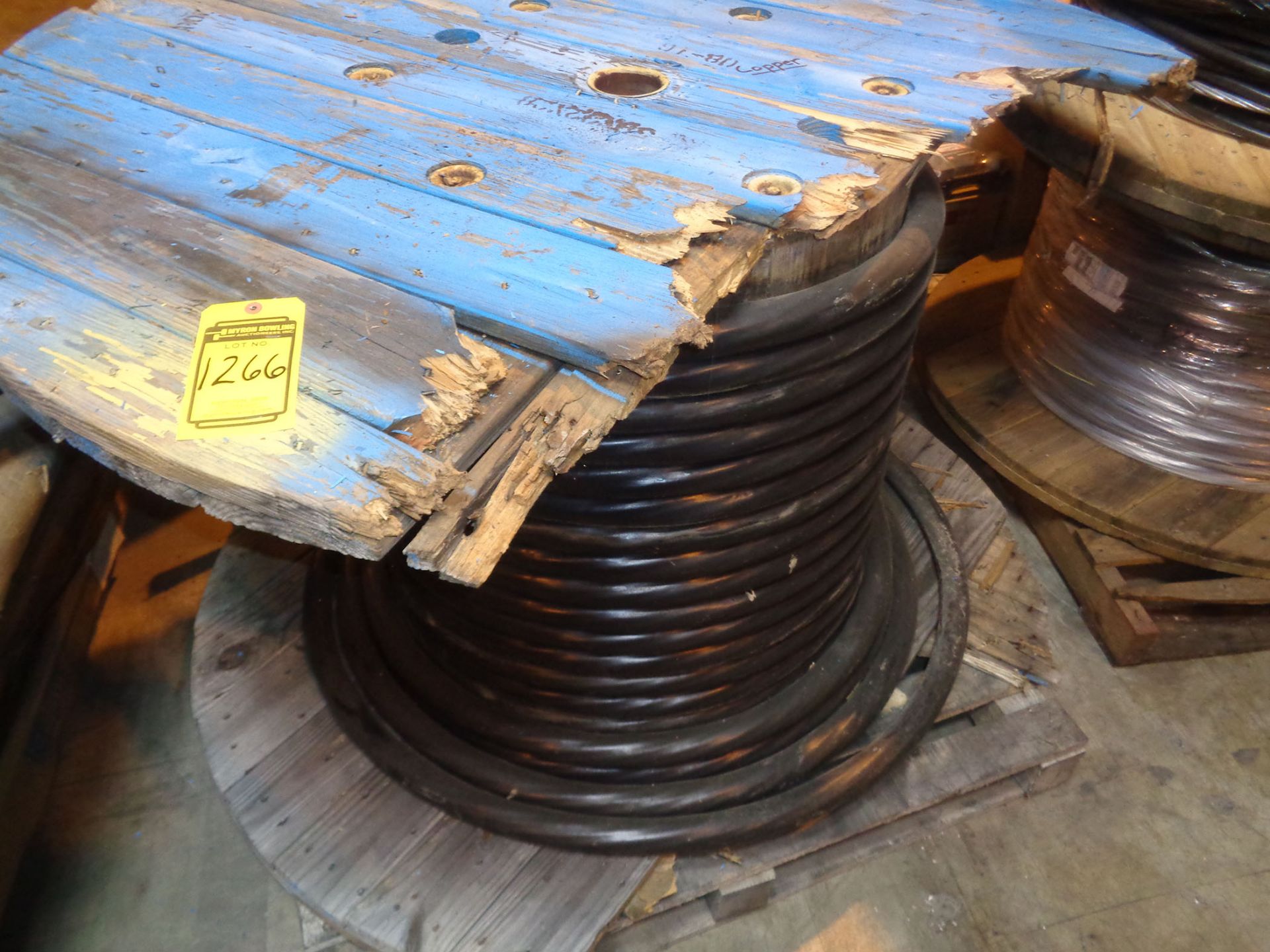 LARGE SPOOL OF COPPER WIRE
