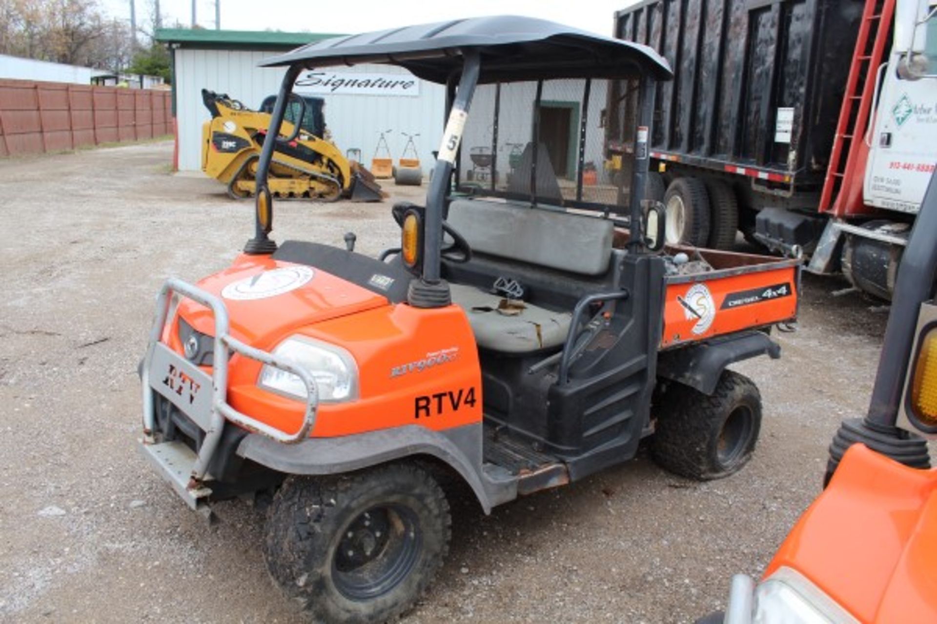 Kubota RTV, M# RTV900, S/N C0501, Product I.D# A5KB1FDAEBG0C0501, (Out of service, engine issue)
