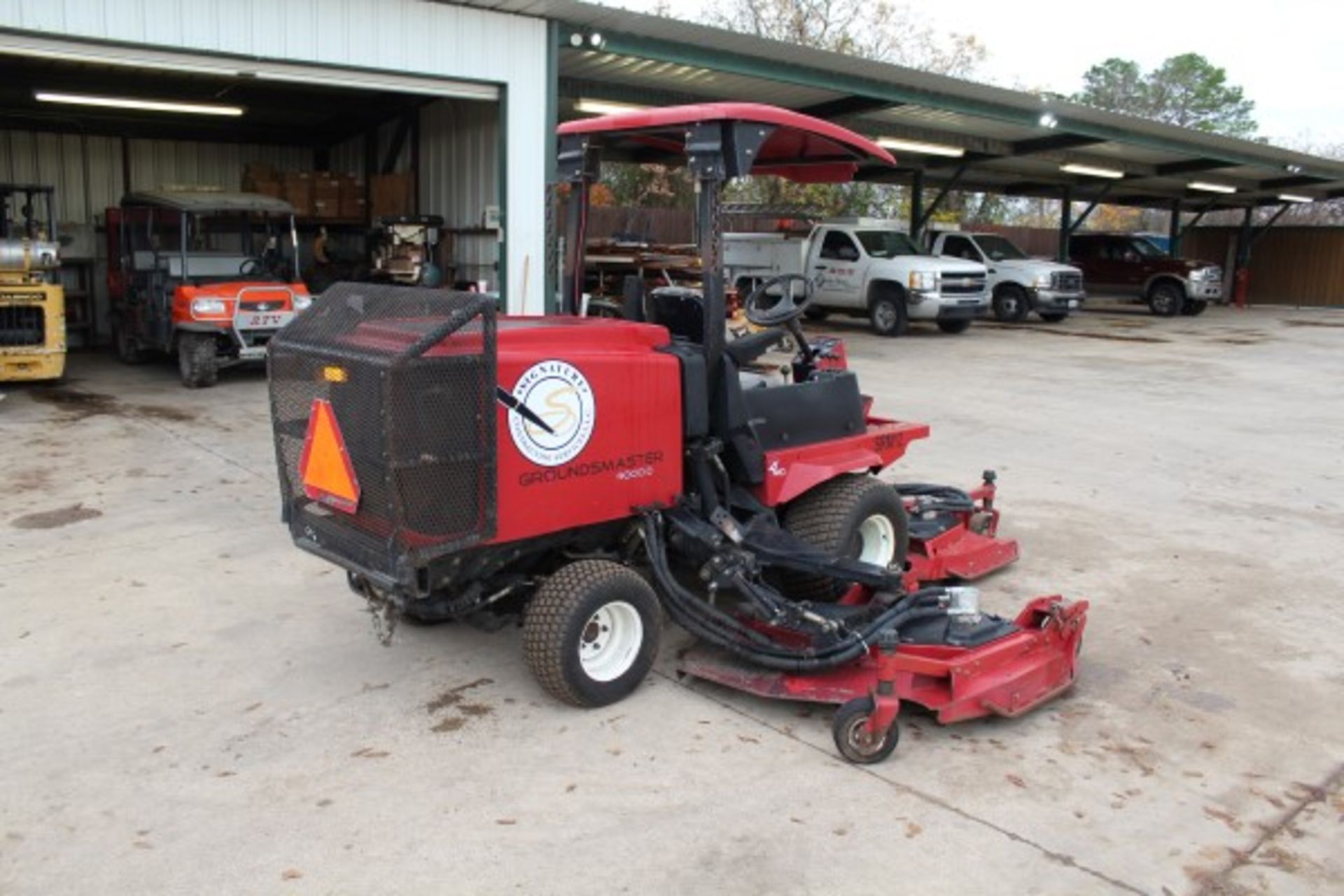 Toro Grondsmaster 4000-D Mower, M# 30412, 4WD, S/N 290000187, 1,807 Hours - Image 5 of 8