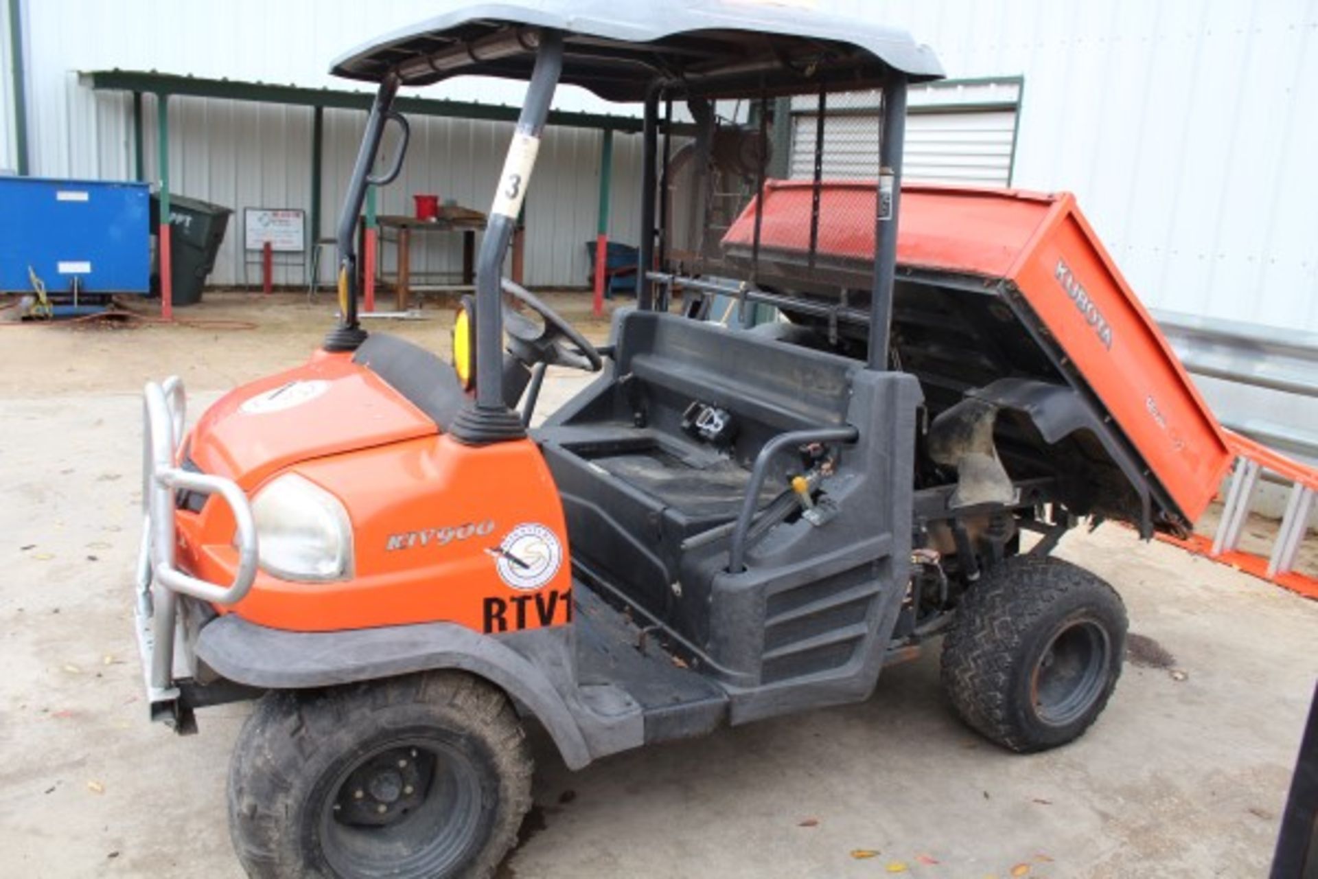 Kubota RTV, M# RTV900, S/N 91692, Product I.D# KRTV900A81091692, - Image 3 of 4