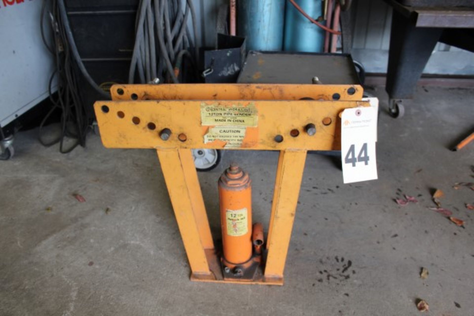 Central Hydraulics 12 Ton Pipe Bender, 1/2" - 2" Dies