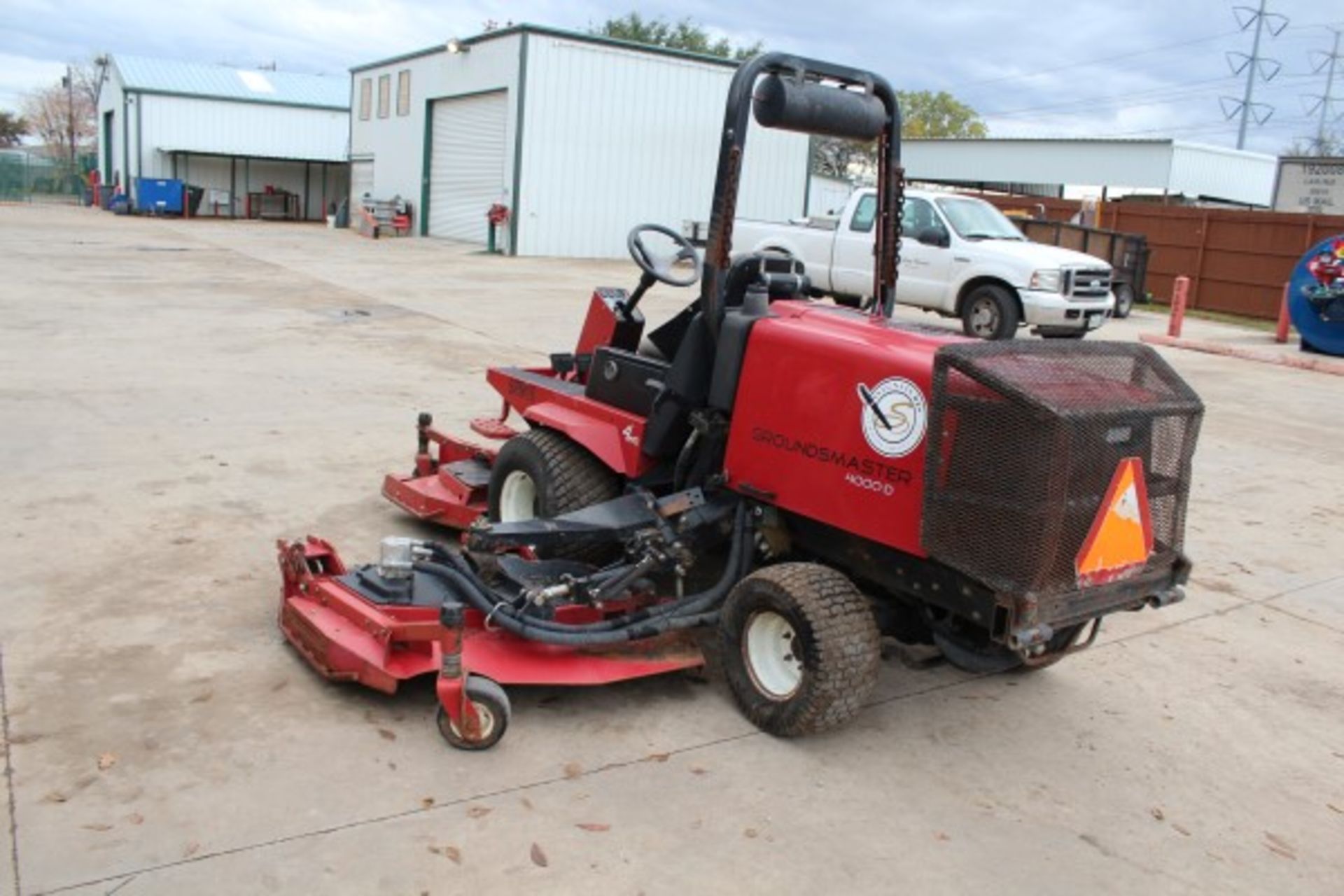 Toro 132" Groundsmaster 4000-D Mower, M# 30410, S/N 280000320, 2,635 hours - Image 5 of 9