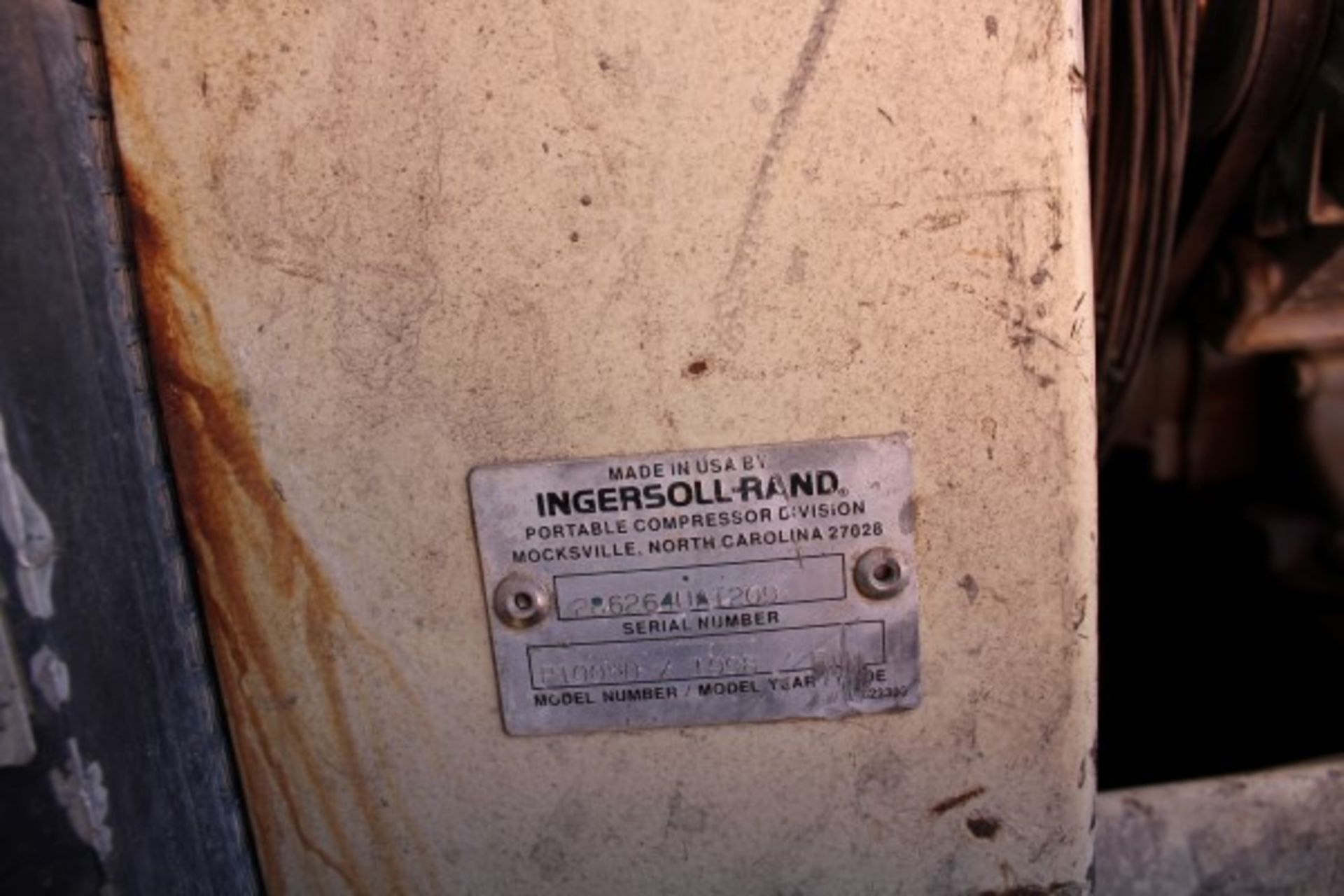 Ingersoll Rand Air Compressor, M# P100WD/1998, S/N 286264UAI209, 404 Hours - Image 4 of 5