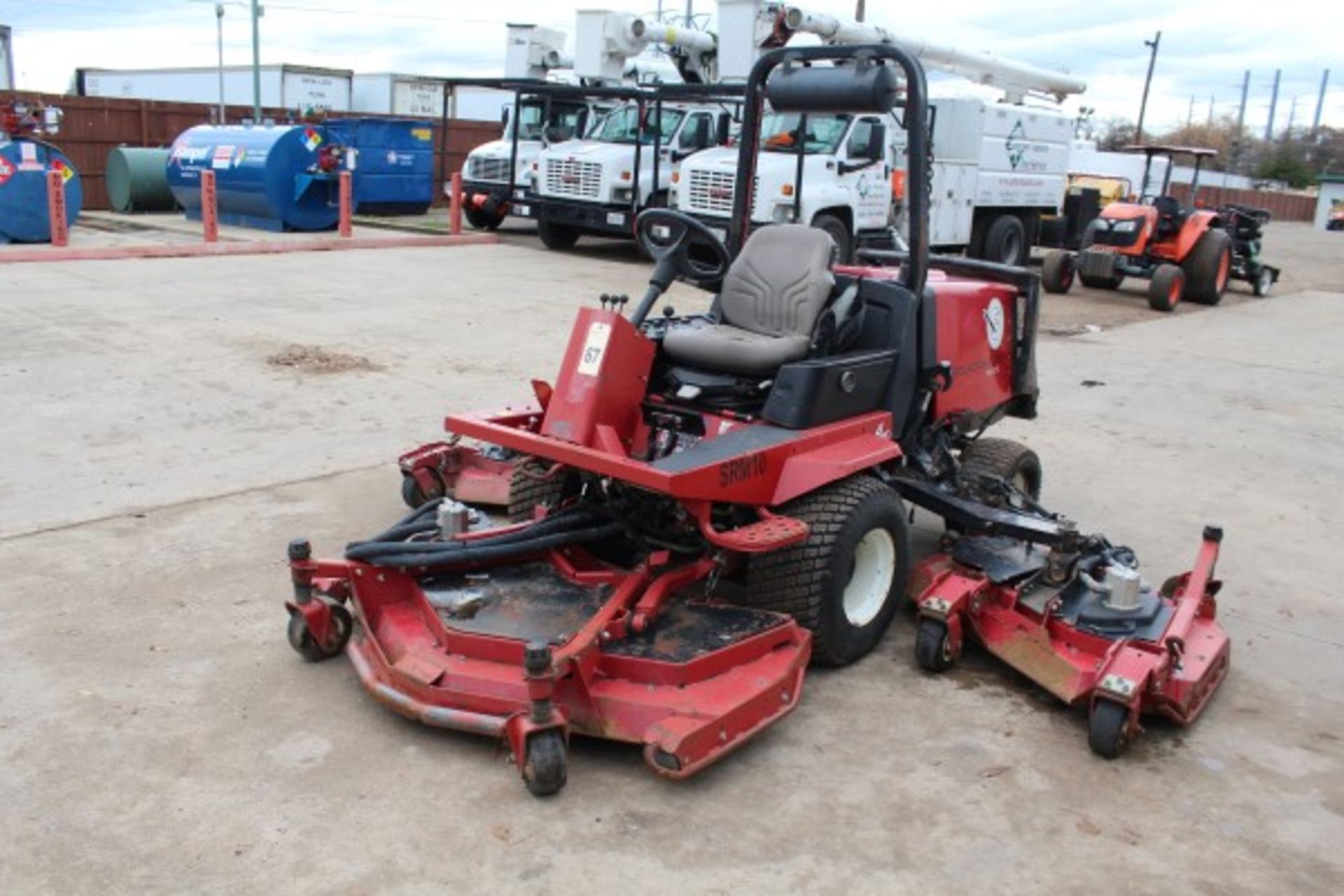 Toro 132" Groundsmaster 4000-D Mower, M# 30410, S/N 280000320, 2,635 hours - Image 2 of 9