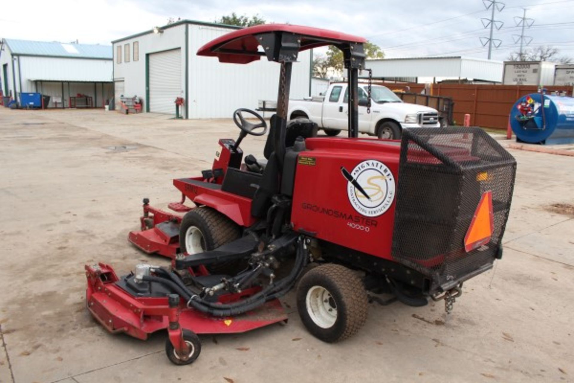 Toro Grondsmaster 4000-D Mower, M# 30412, 4WD, S/N 290000187, 1,807 Hours - Image 6 of 8