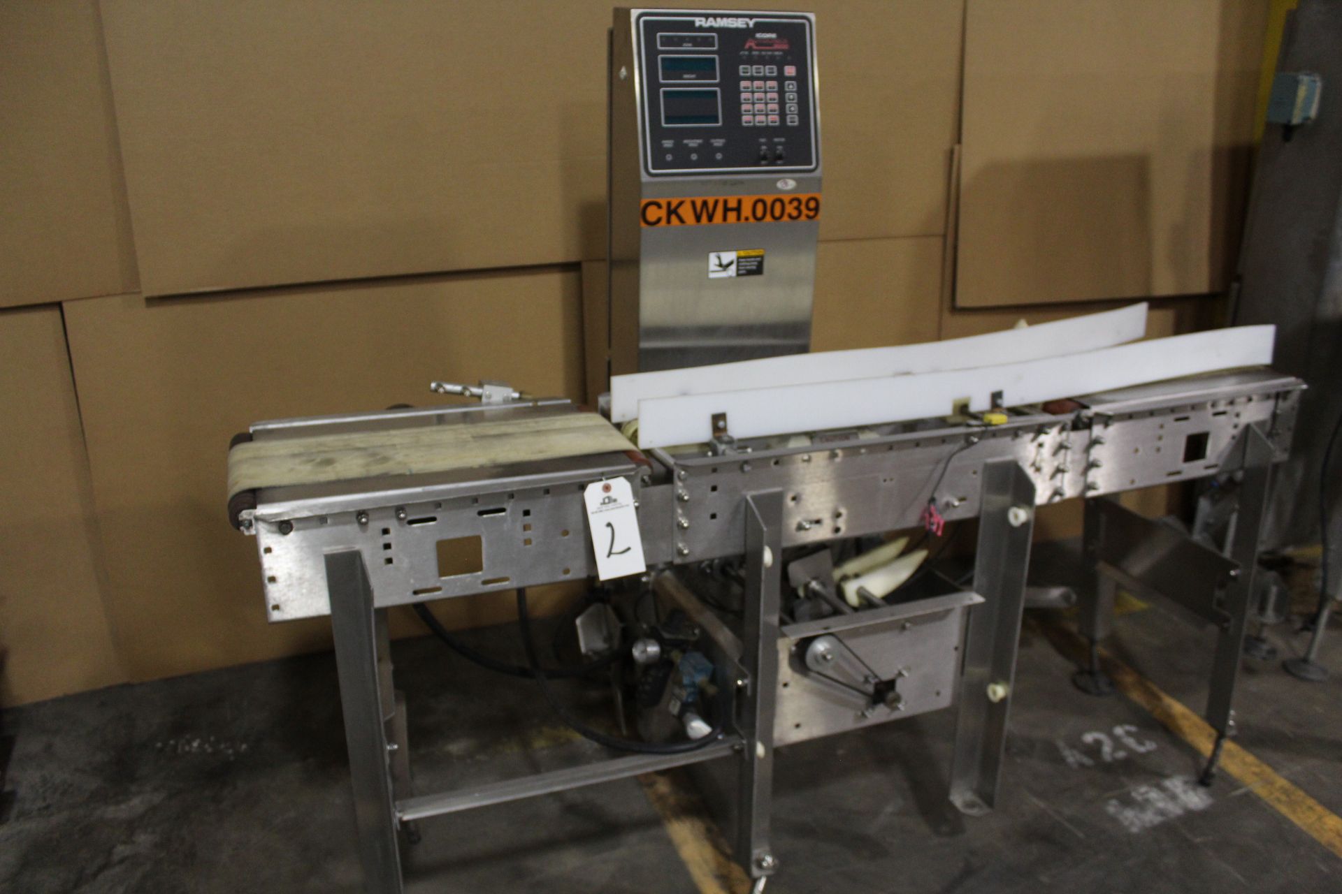 Ramsey ICORE Check Weigher, M# AutoCheck 8000, S/N 00062323