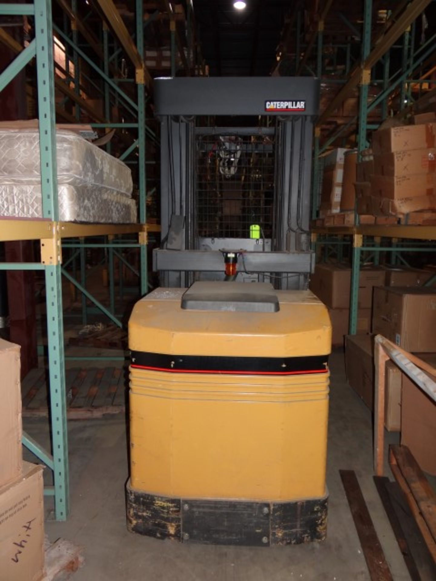 Caterpillar NOR30P Electric Order Picker. S/N 2LL-02878. Capacity 3000 Lbs. Along with Exide Charger - Image 2 of 4