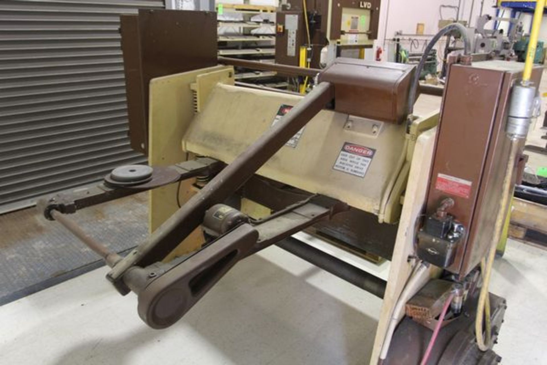 NIAGARA 1R-4. 10GA MECHANICAL SHEAR, s/n 65313, w/55" Left Hand Squaring Arm, Front Support, Power - Image 5 of 5