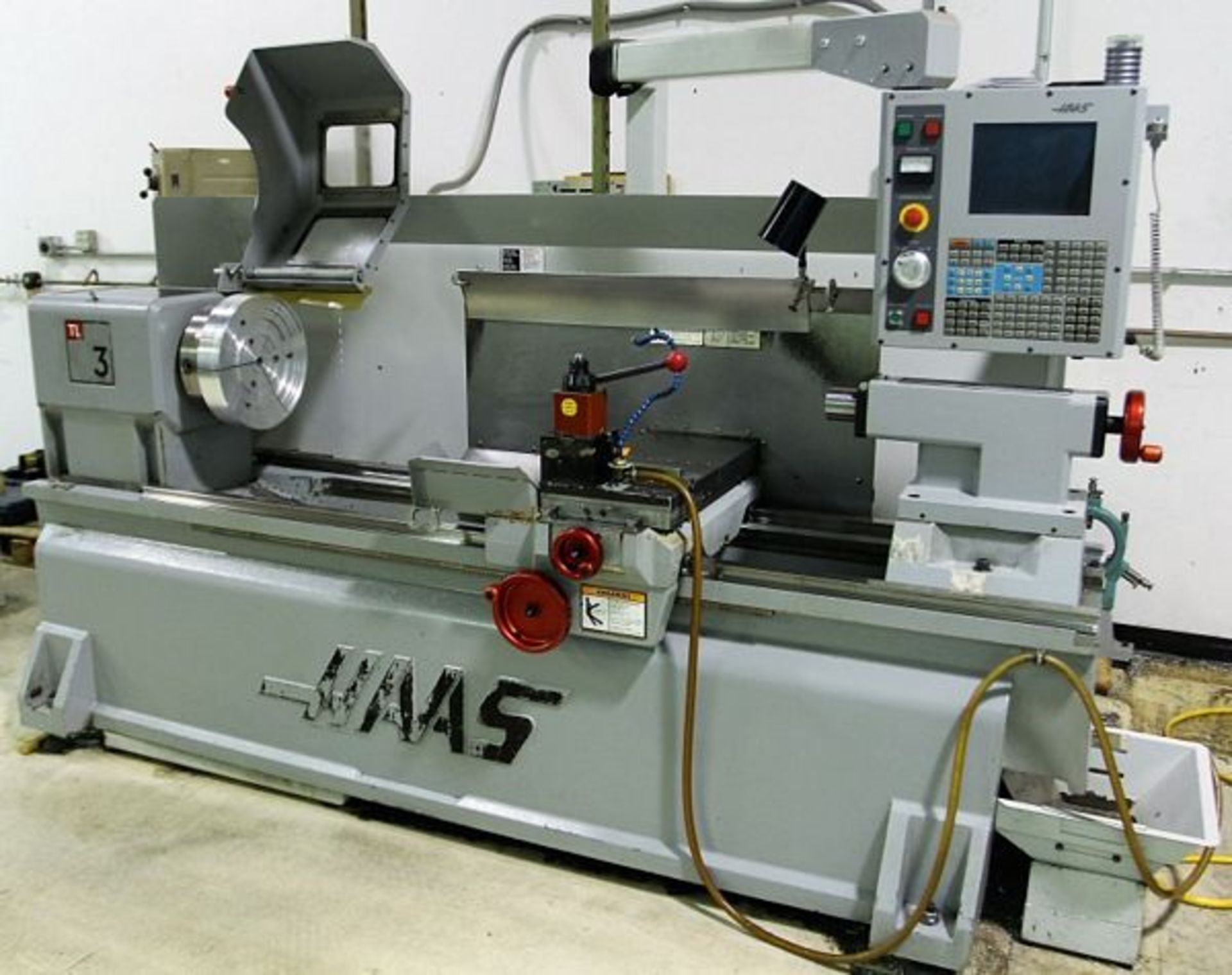 2005 HAAS TL-3 CNC TOOLROOM LATHE, s/n 69106, w/Haas CNC Control, 12" 3-Jaw Chuck, Tailstock