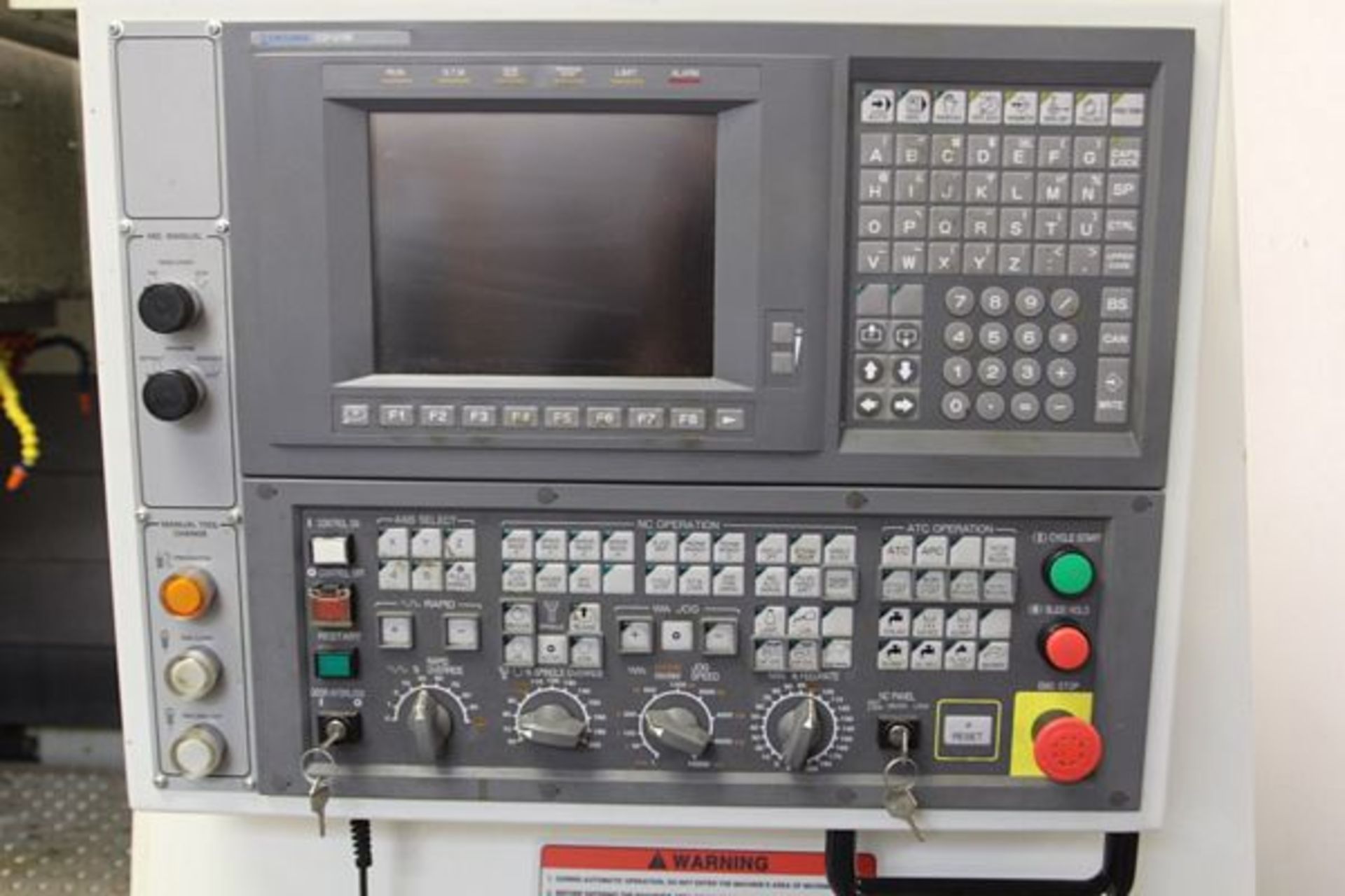 OKUMA ES-V4020 VERTICAL MACHINING CENTER, s/n 1091, w/OSP-U10-M CNC Control, 20" x 47" Table, 20- - Image 3 of 5