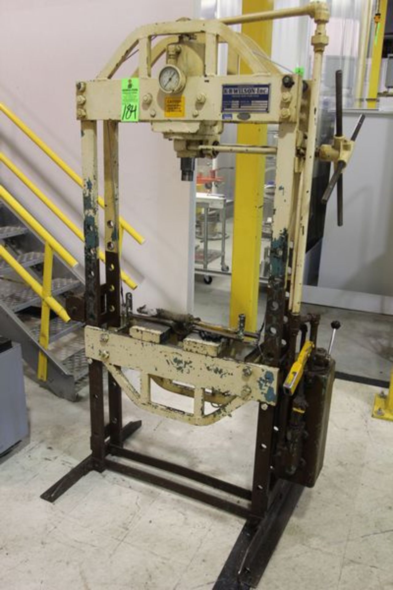 K.R. WILSON 37E SHOP PRESS, s/n 4773, w/50 Ton Capacity