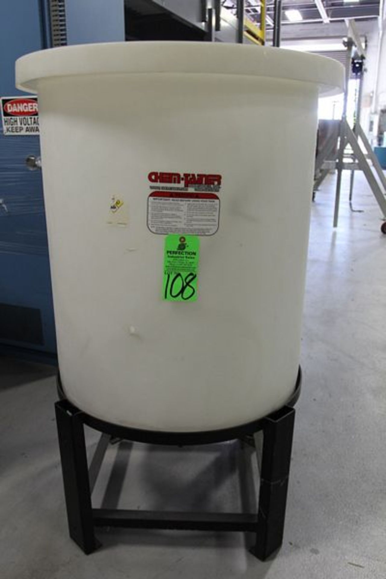 Chem-Tainer Industries 38" x 30" Dia Poly Tank