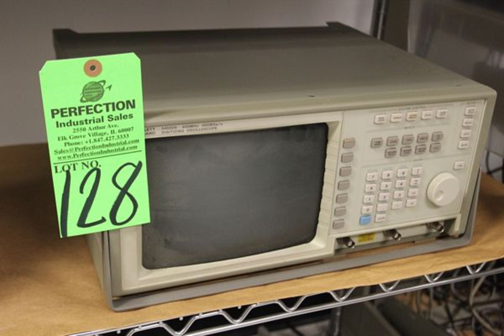 HP 54502A 400 MHz Digitizing Oscilloscope, s/n 2934801470