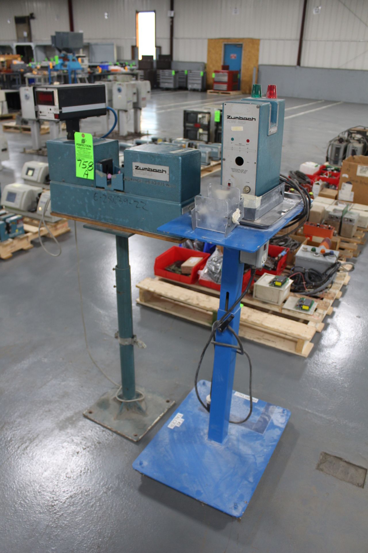 Lot of (2) Zumbach ODAC & KW20 Test Stands; F2 - Image 2 of 2