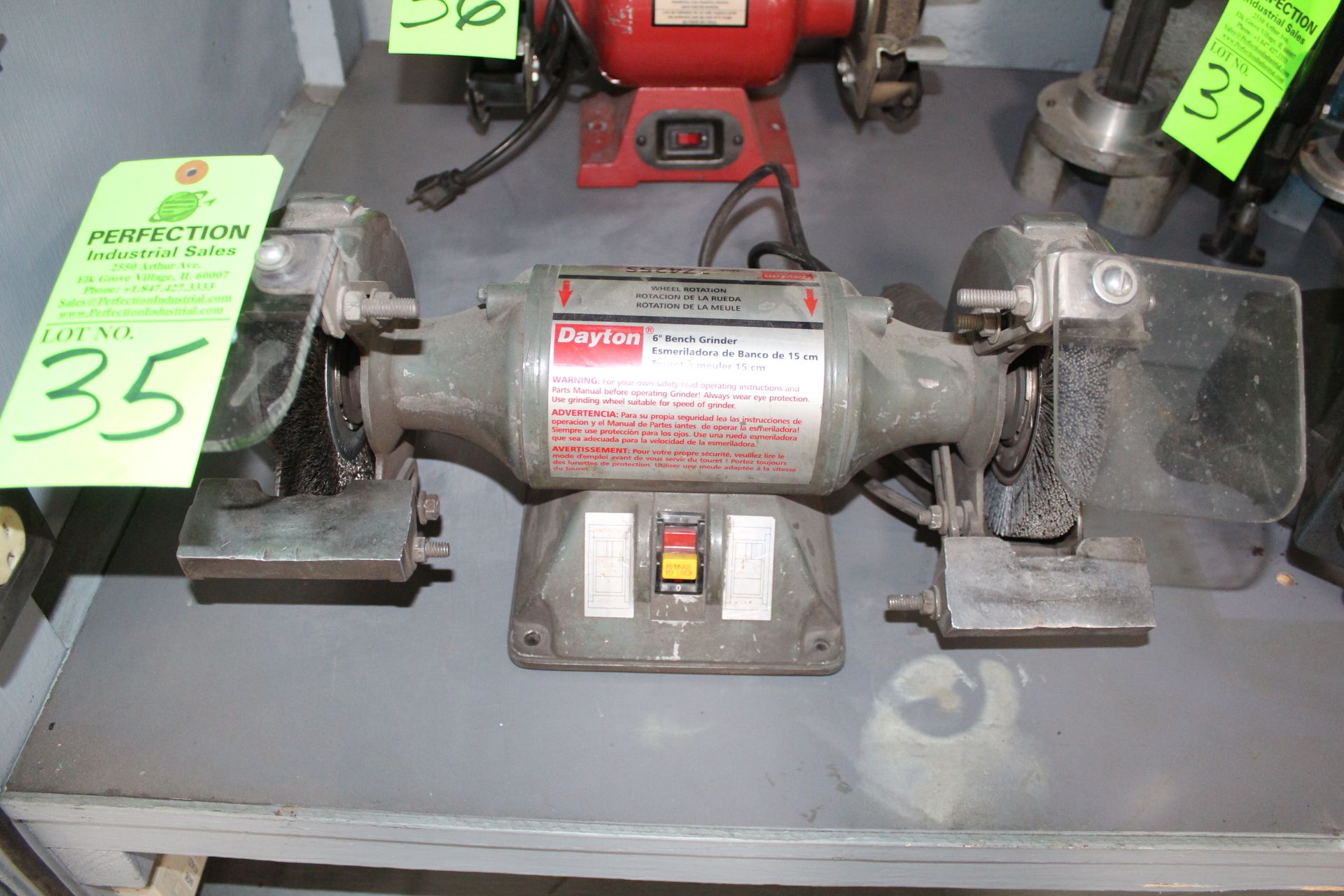 Dayton 6" Double End Bench Grinder