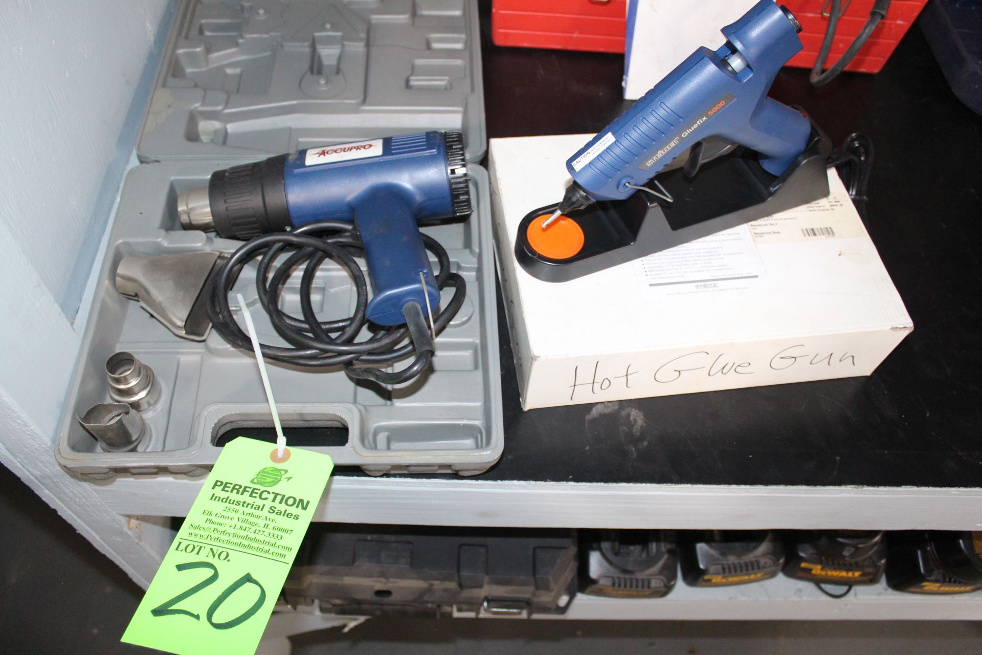 Accupro Electric Heat Gun & Steinel Gluefix 5000 Electric Glue Gun