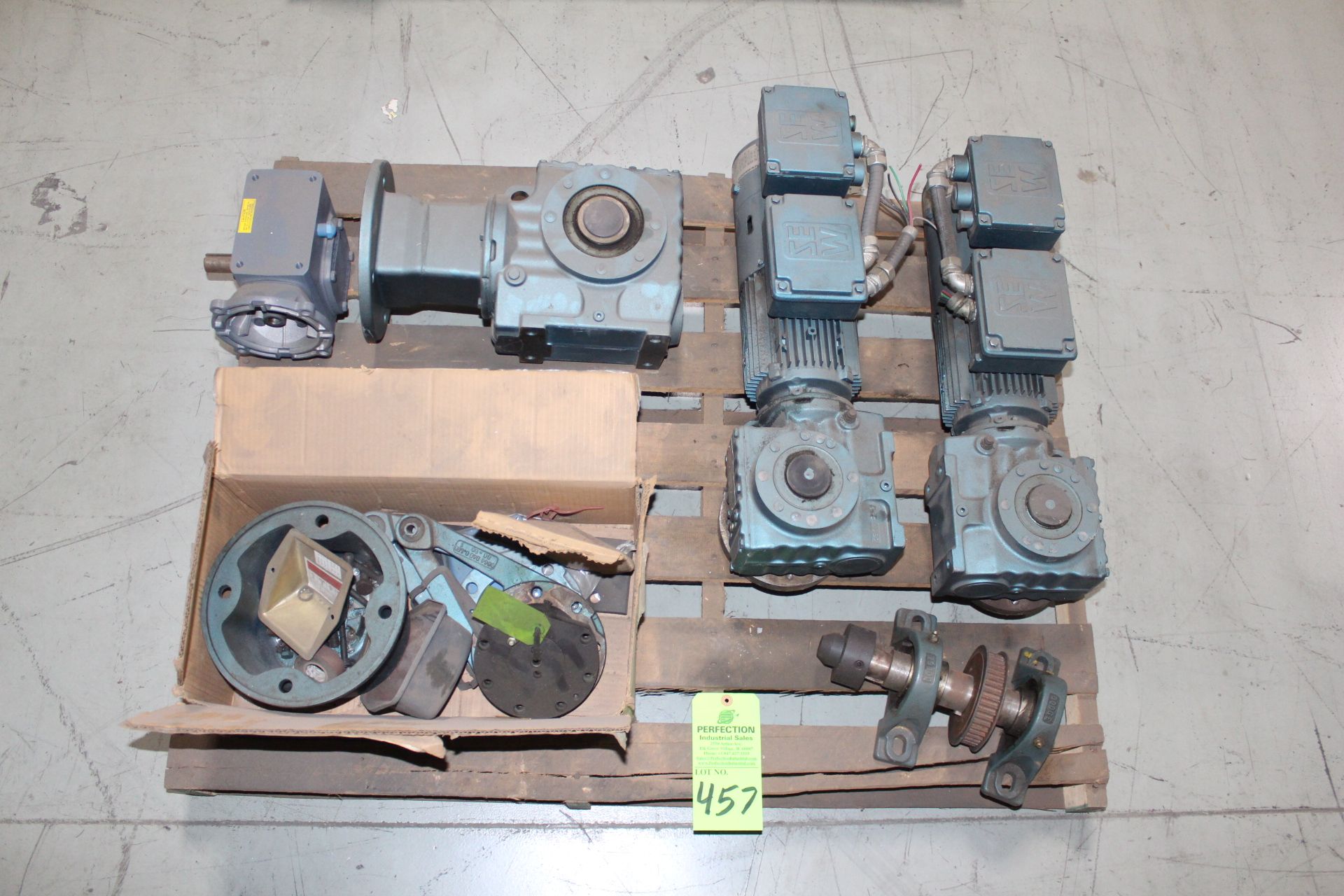 Lot - Motors & Drives on 1 Skid; Motor Room