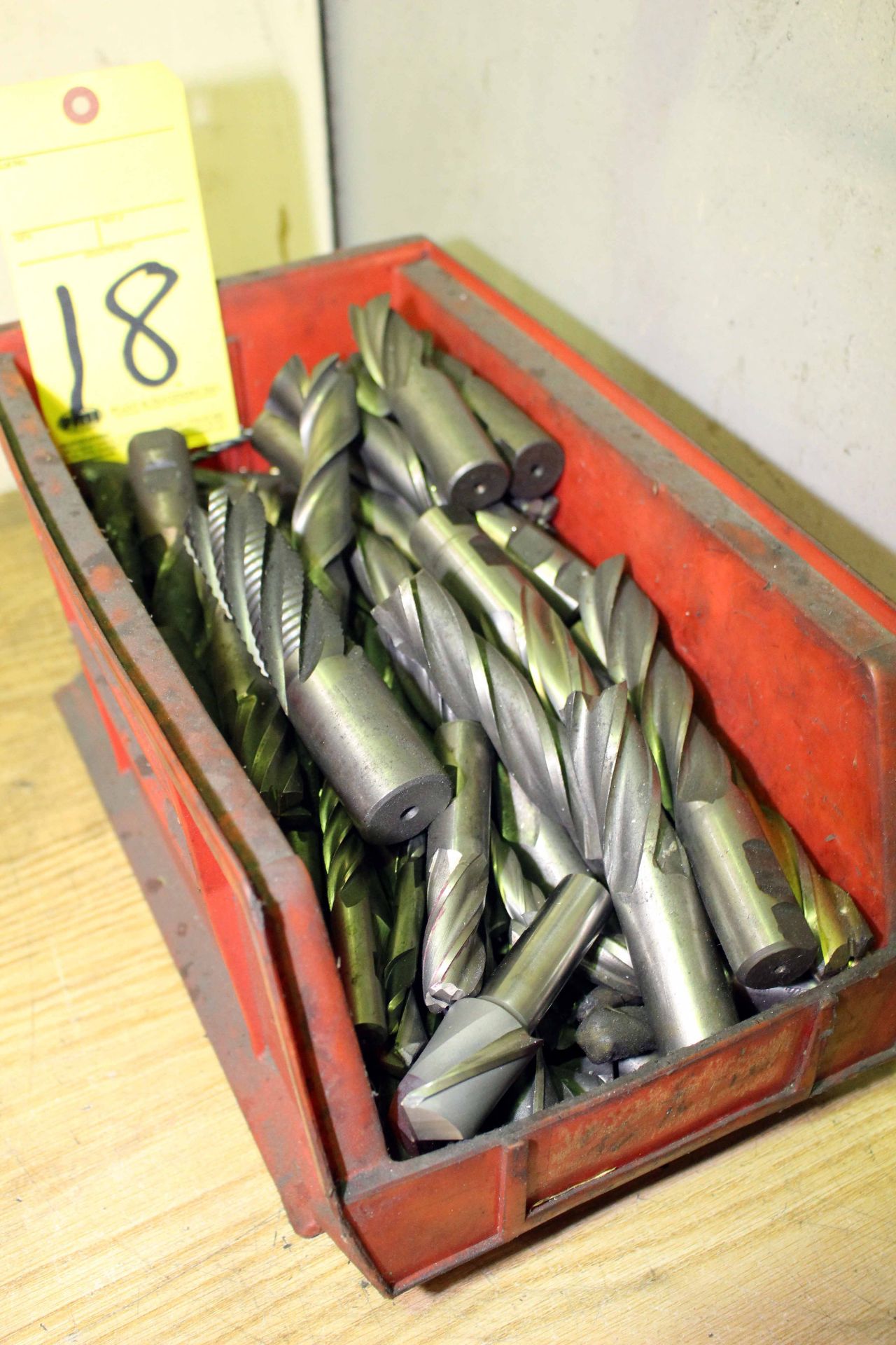 LOT OF ENDMILLS  (in one bin)