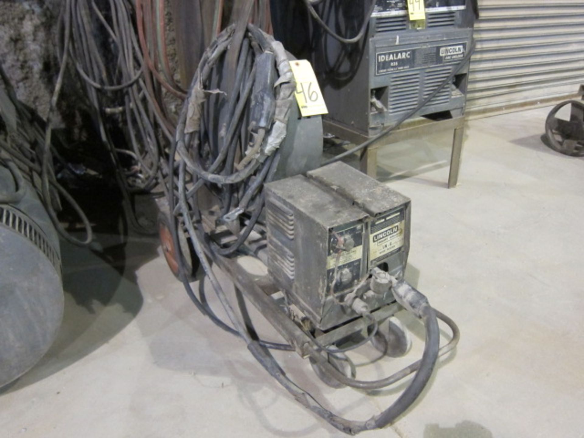 WIRE FEEDER, LINCOLN MDL. LN-8 SOLID STATE MULTI-PROCESS, S/N 53081