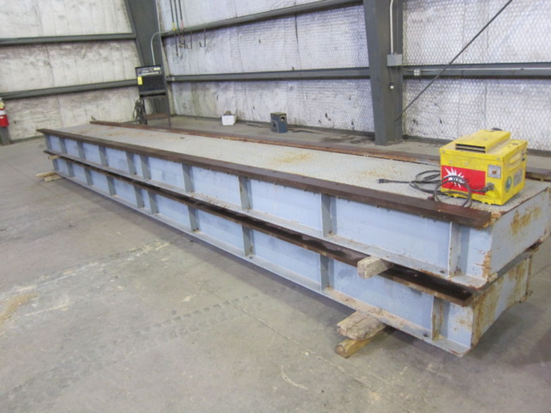 WELDING MANIPULATOR, RANSOME MDL. 1212, 12' x 12' travels, track base w/14' travel, spare track base - Image 7 of 10