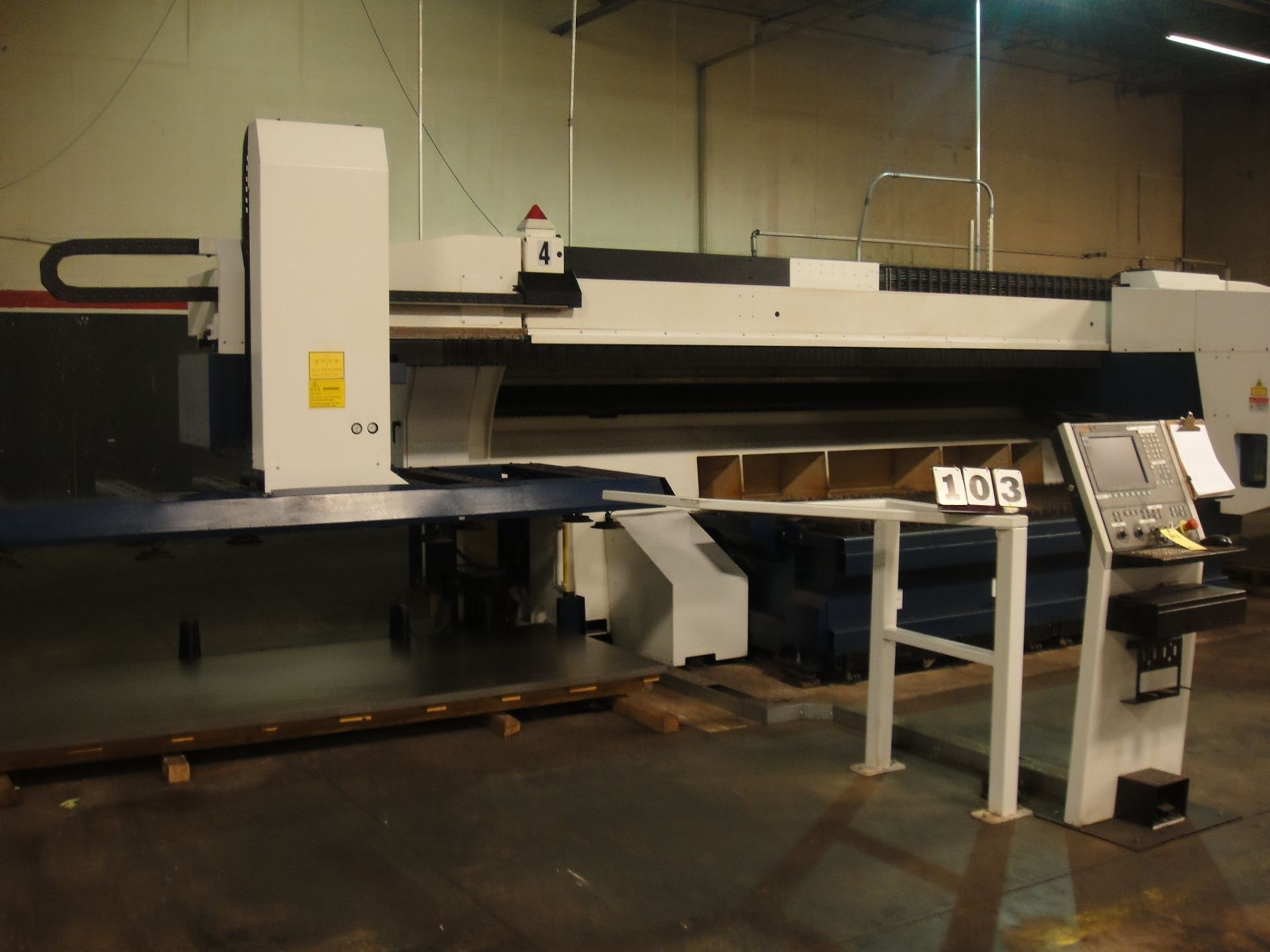 CNC LASER, TRUMPF TRULASER MDL. 2030, new 10/2012, Siemens CNC control, 2,000 watt, 50â€ x 120â€ - Image 3 of 3