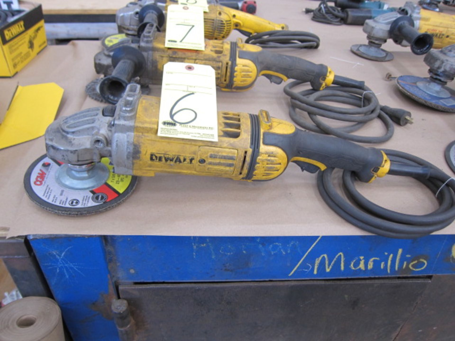 ANGLE GRINDER, DEWALT 9"