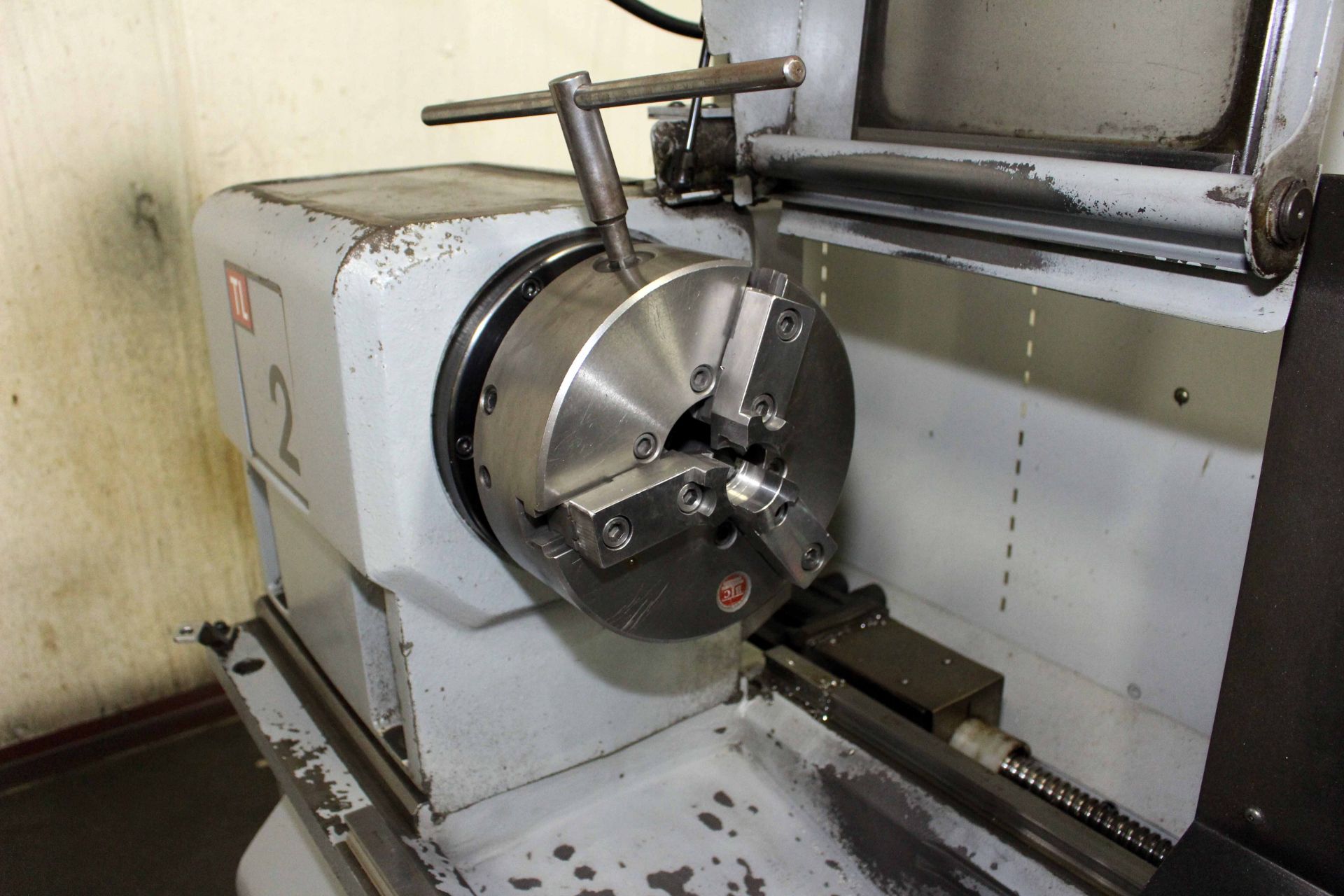 CNC TOOLROOM LATHE, HAAS MDL. TL-2, new 8/2006, Haas CNC control, 16â€ turning dia., 11.1â€ sw. - Image 3 of 4