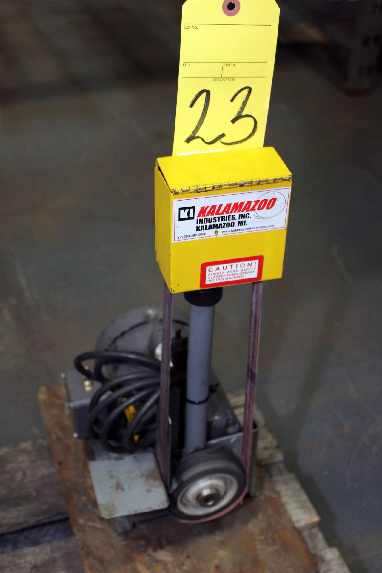 BELT SANDER, KALAMAZOO, 1/3 HP