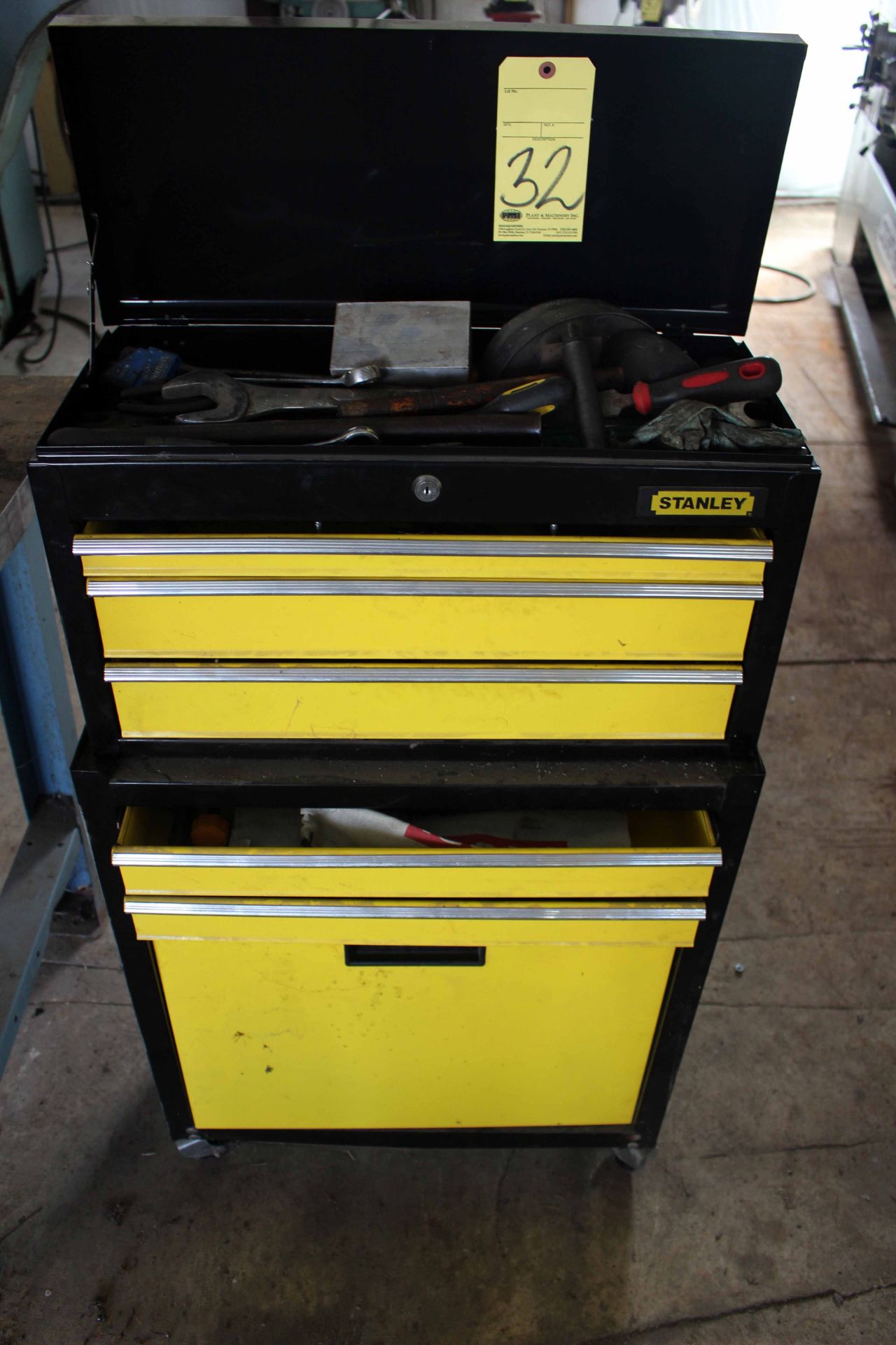 TOOLBOX, w/misc. tooling