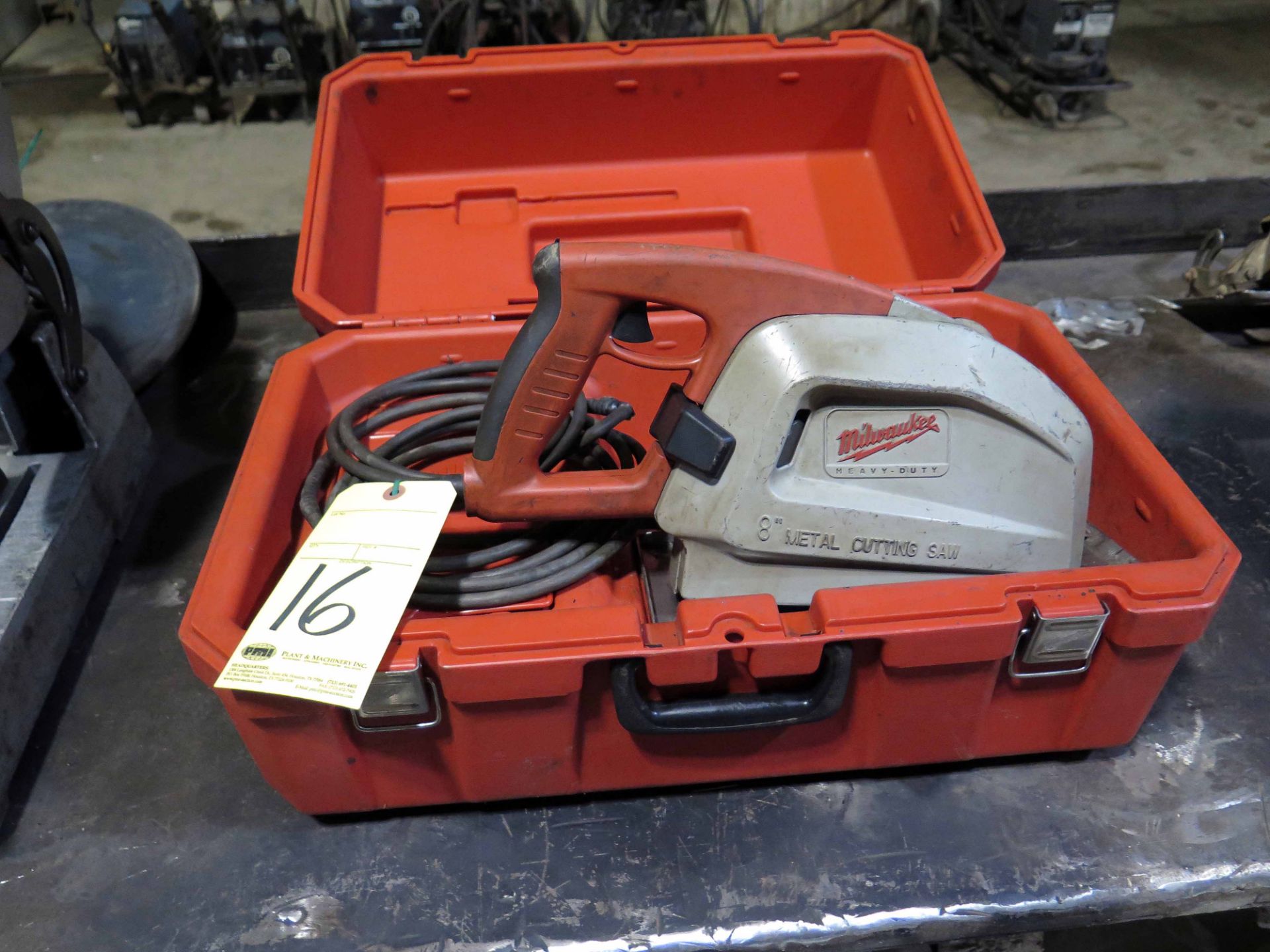 METAL CUTTING SAW, MILWAUKEE 8"