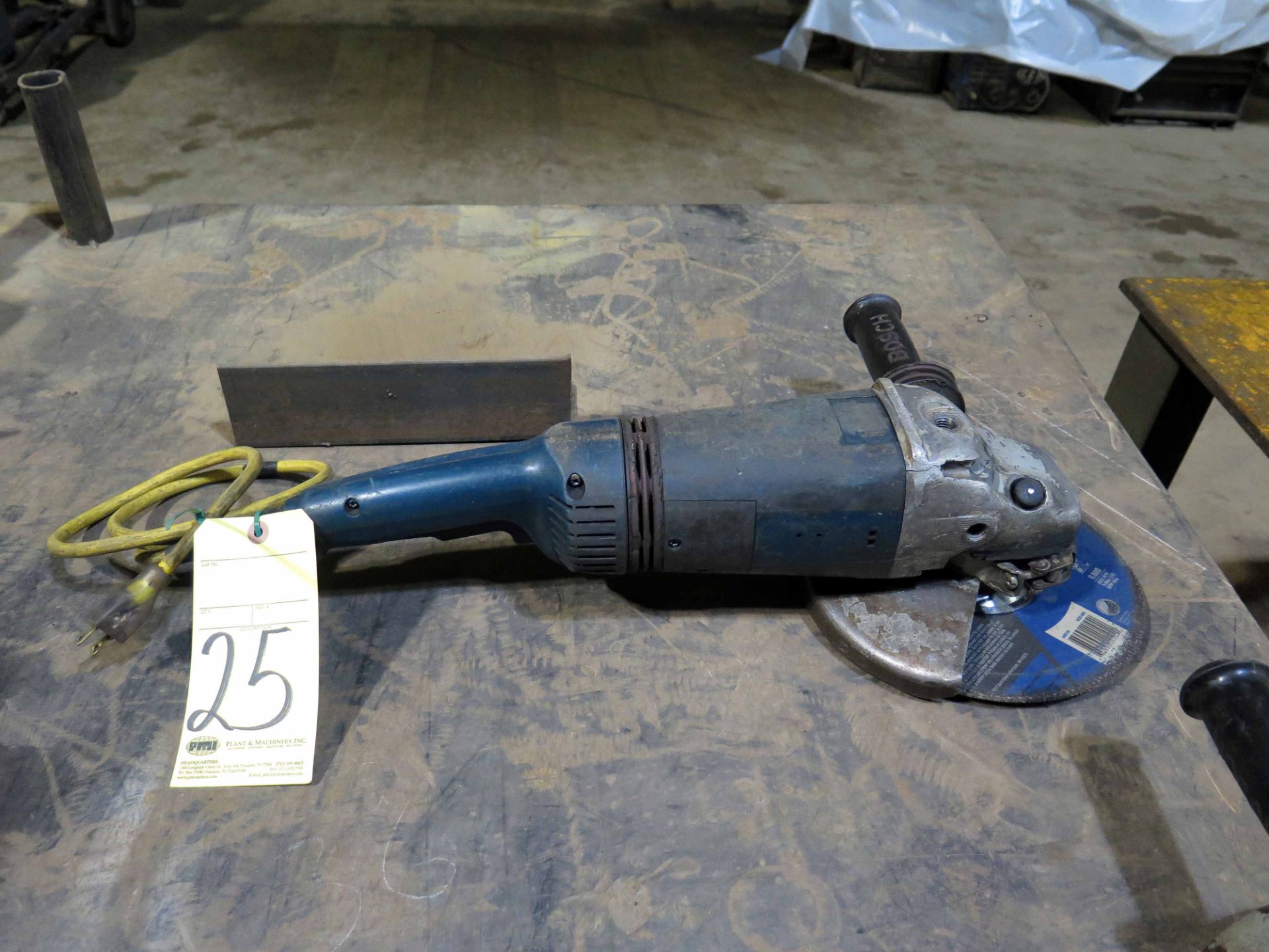 RIGHT ANGLE GRINDER, BOSCH 9"