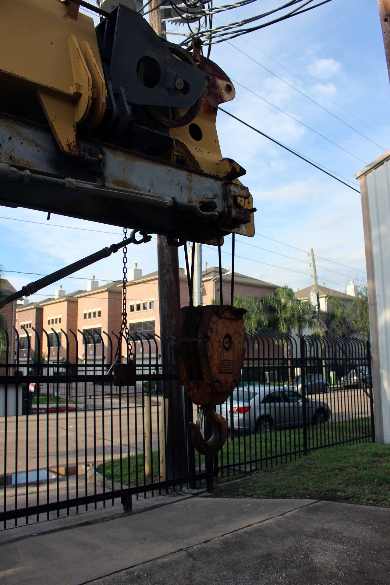 HYDRAULIC ROUGH TERRAIN CRANE, GROVE 18,000 LB. CAP. MDL. RT58C, diesel, 3-section boom, fold-away - Image 3 of 5