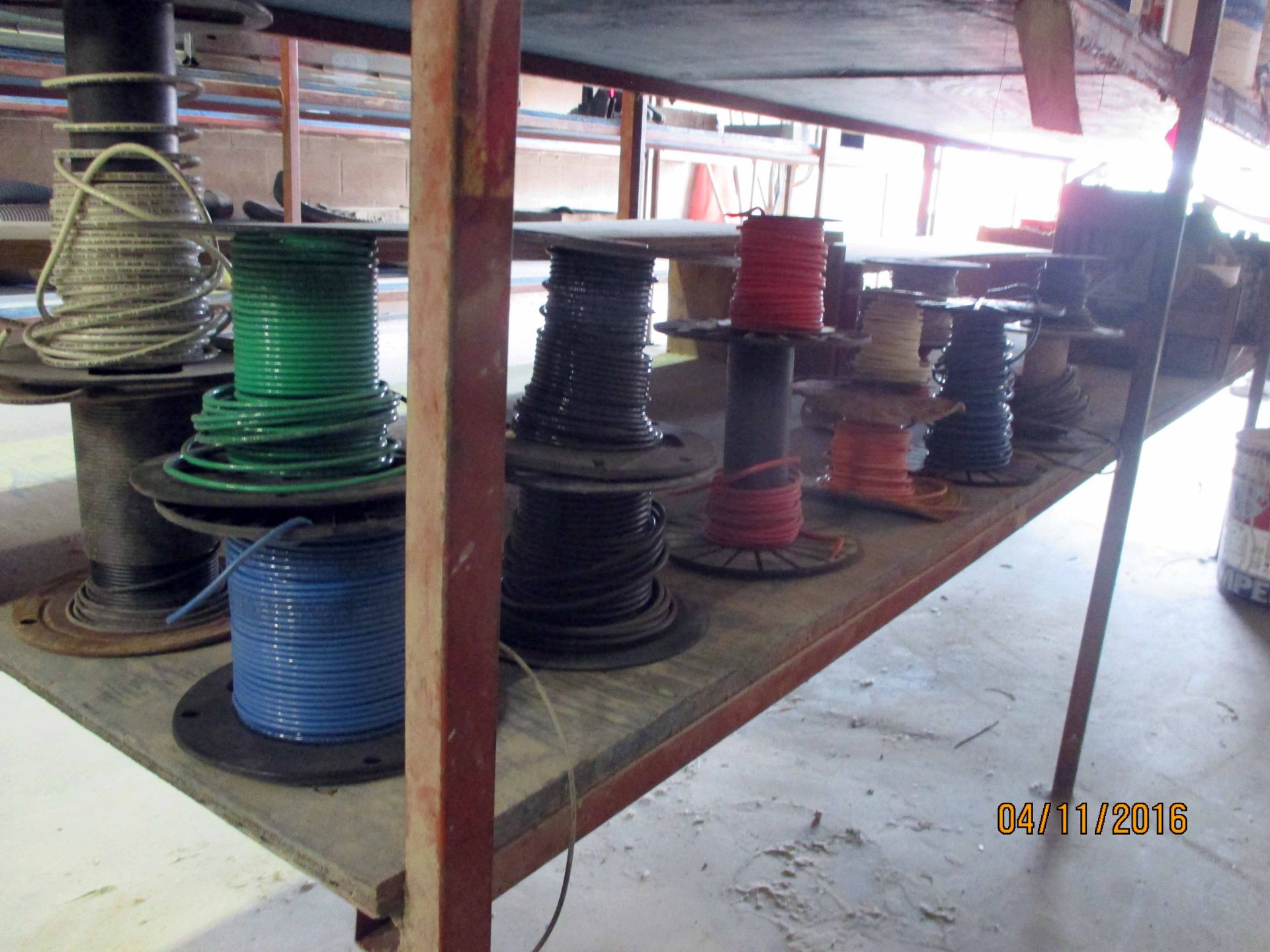 LOT OF ELECTRICAL WIRE (on spools) - Image 2 of 2