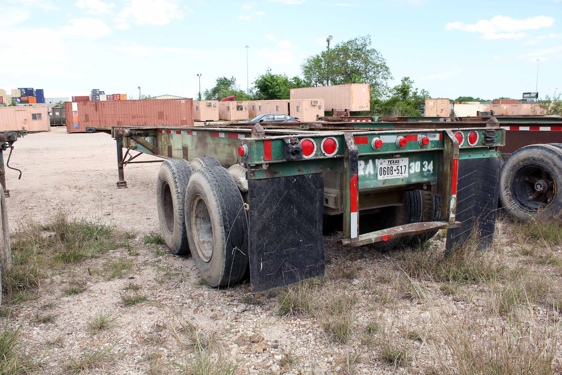 CHASSIS TRAILER, DUNHAM 40', sliding tandem axle, TX Lic. No. 060B517, VIN 472907TC40 (Unit 3034) - Image 4 of 4